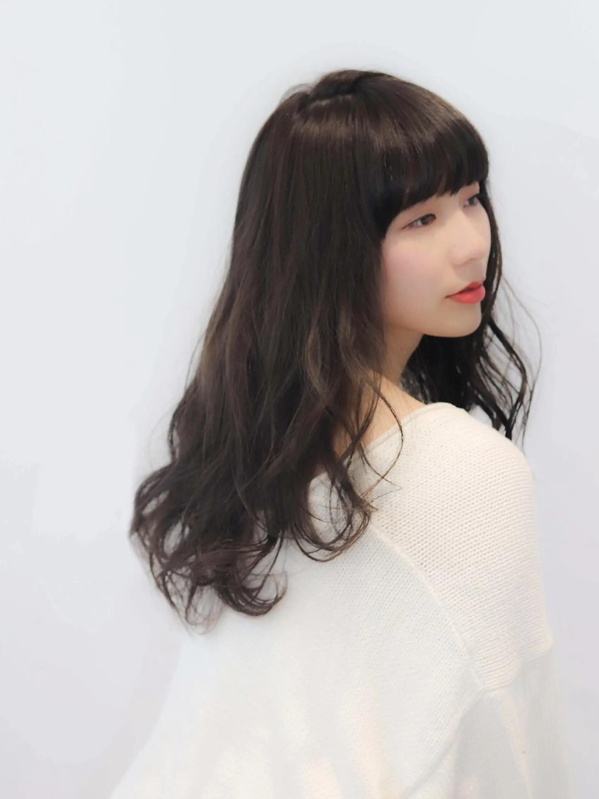 セミロング カラー パーマ 🌈ウルトワ水素 髪質改善naru🌈のヘアスタイル