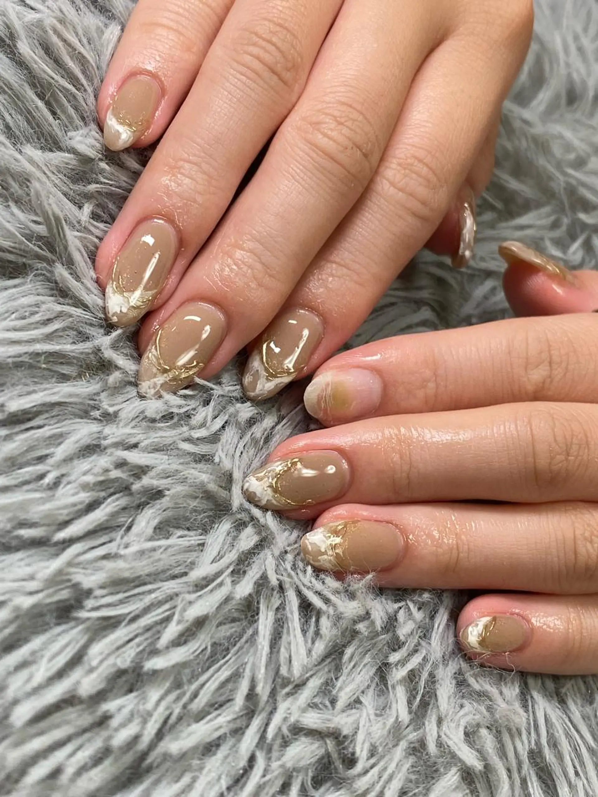 ネイル グリーン JR西大路駅徒歩1分 JBネイルのネイルデザイン