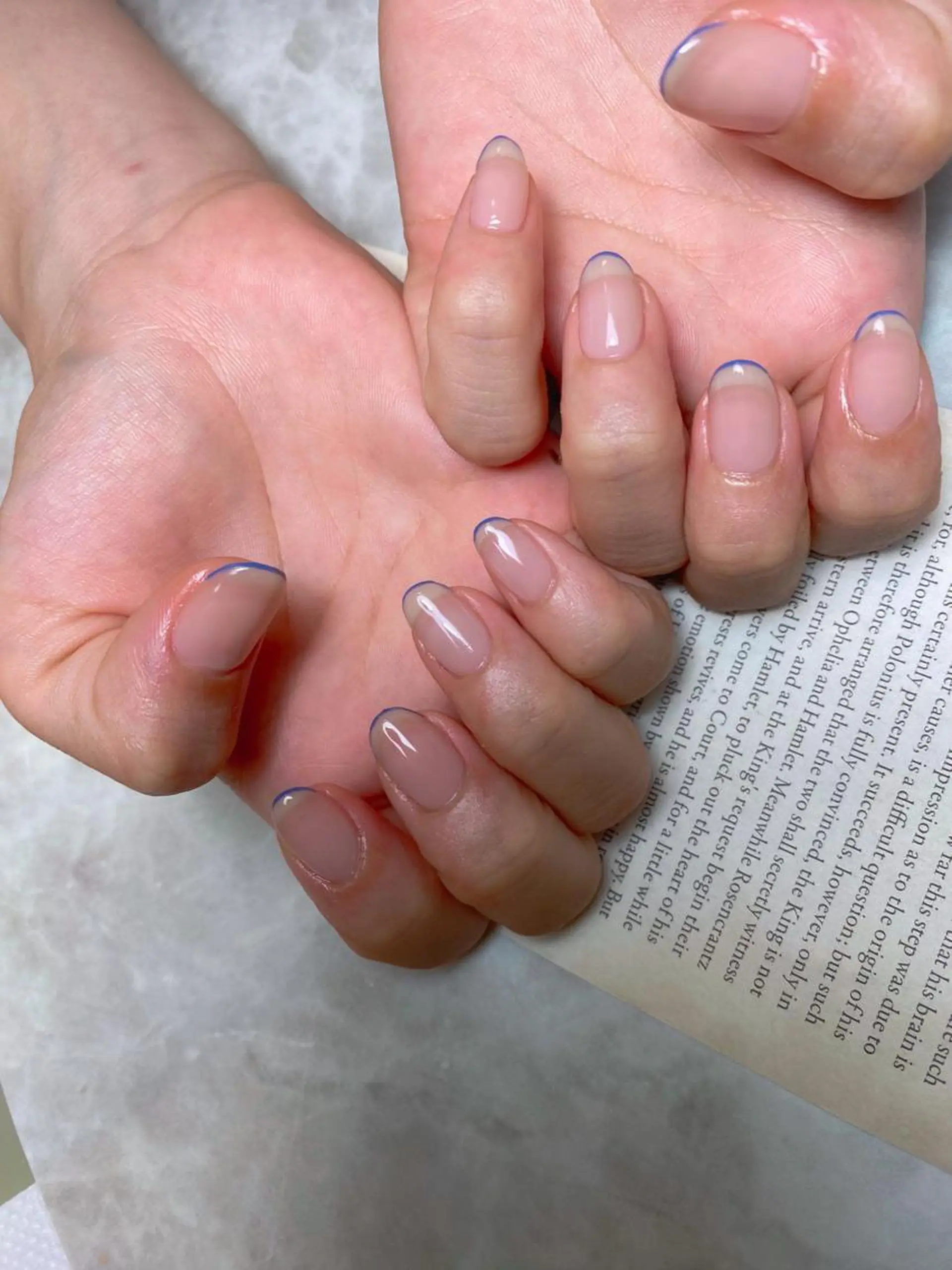 ネイル フレンチネイル ハンドネイル 🌿Charme🌿 MAIのネイルデザイン