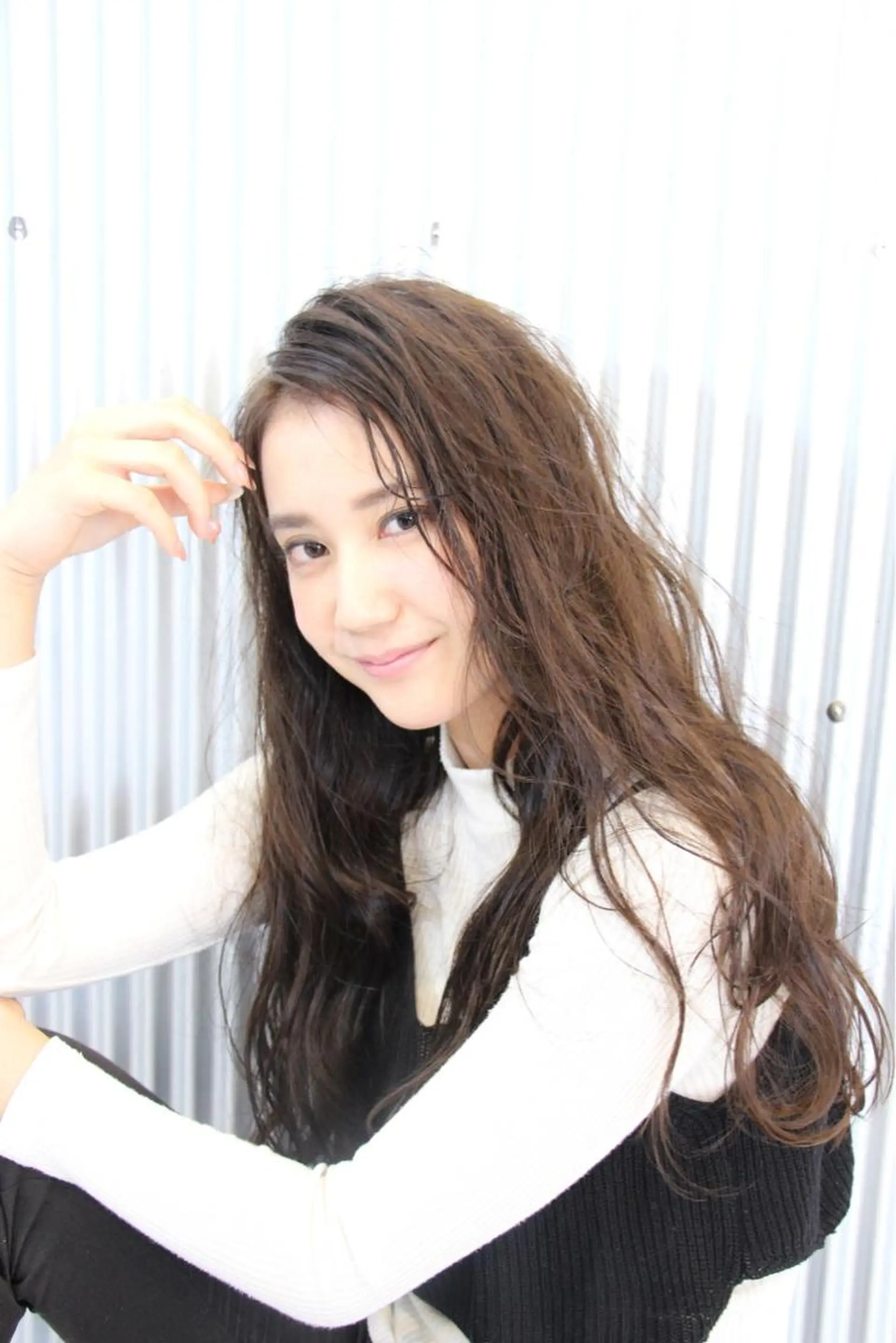 ロング カラー LoRE hair 四条河原町　西尾友里のヘアスタイル