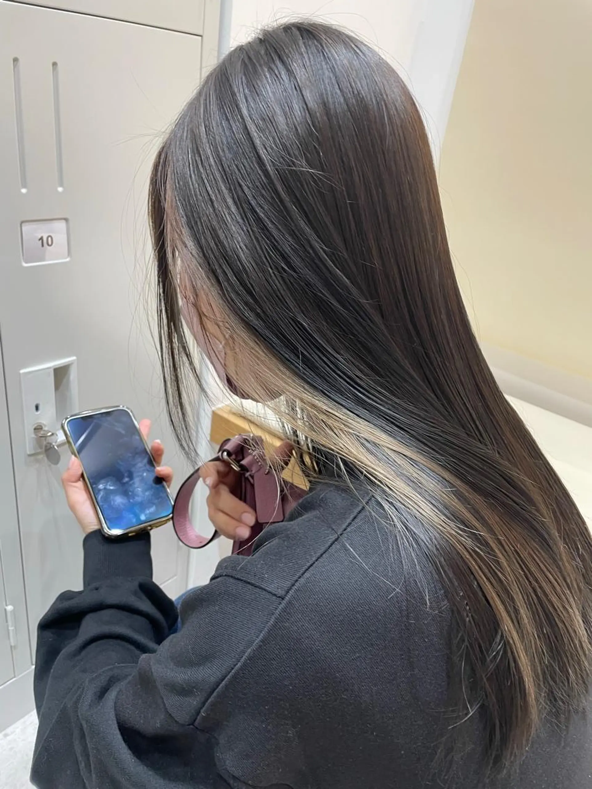 セミロング カラー カット トリートメント 🐺ウルフ/レイヤー カット/高嶋湧大のヘアスタイル