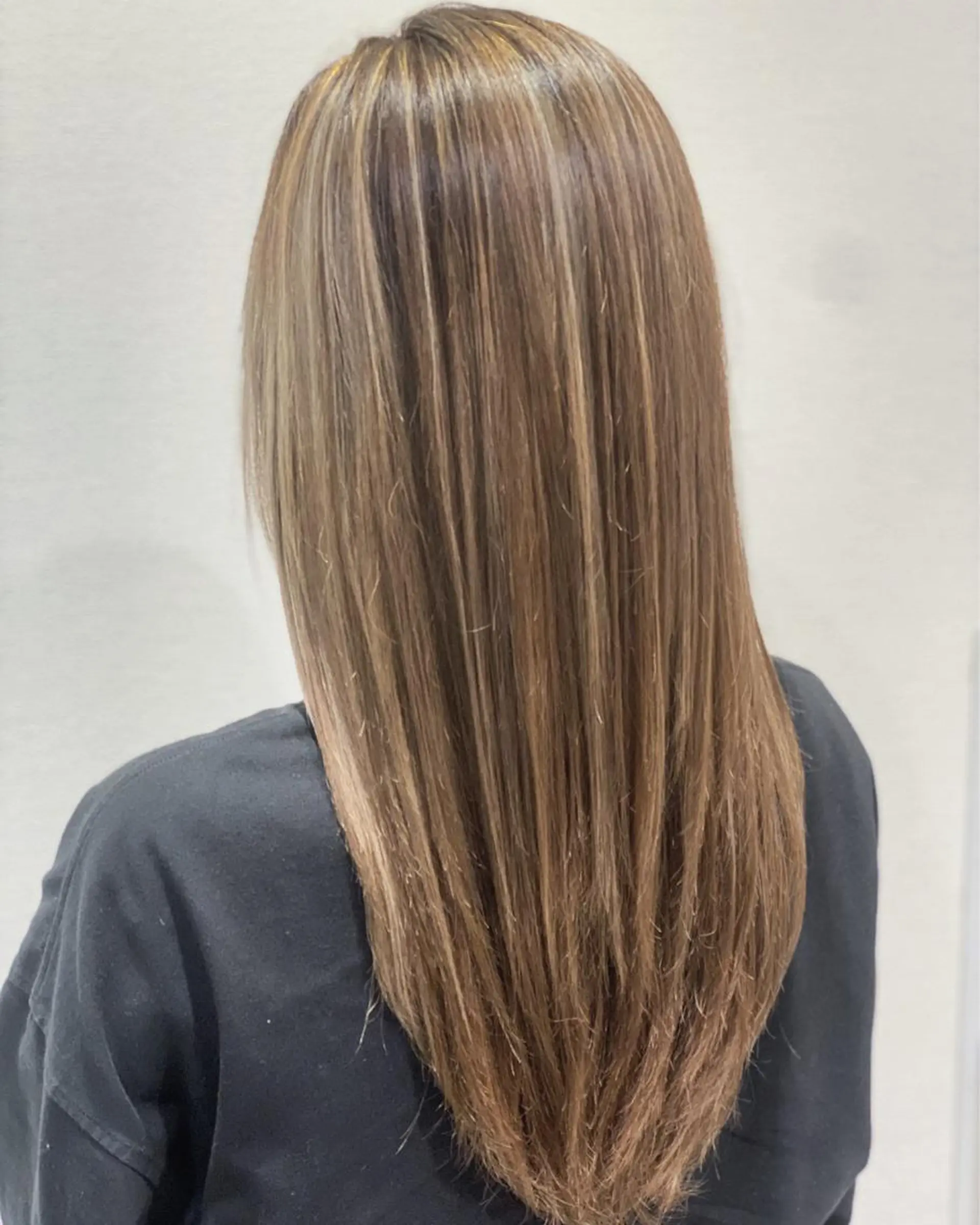 ロング カラー ハイライトカラー ハイライト 💎大人ハイライト 💎上杉一也💎のヘアスタイル