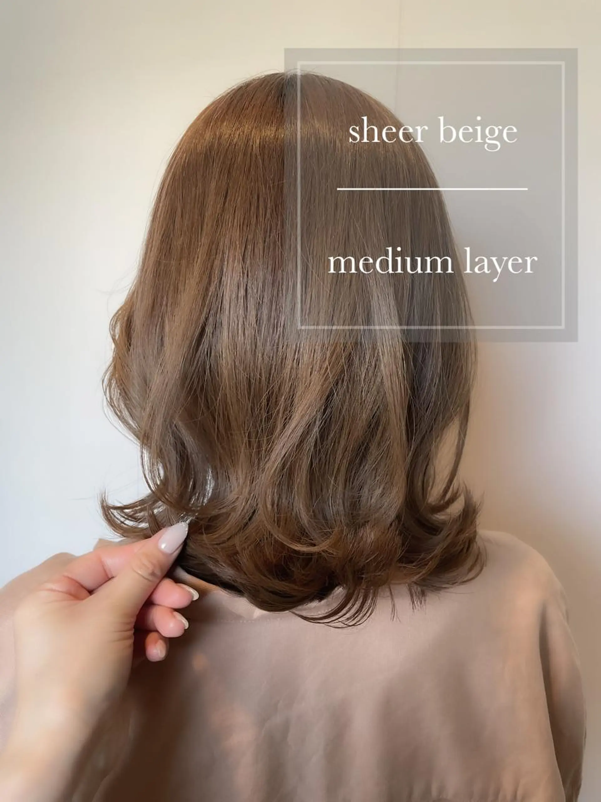 ミディアム カラー ヘアアレンジ topstylist 芳賀みなみのヘアスタイル