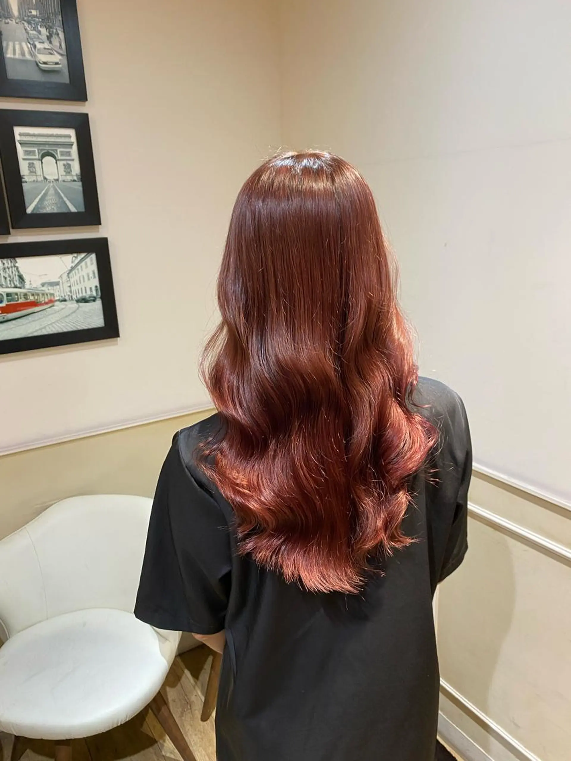 ミディアム ヘアカラー トリートメント ヘアセット 👑メンズパーマの 天才店長望月👑のヘアスタイル