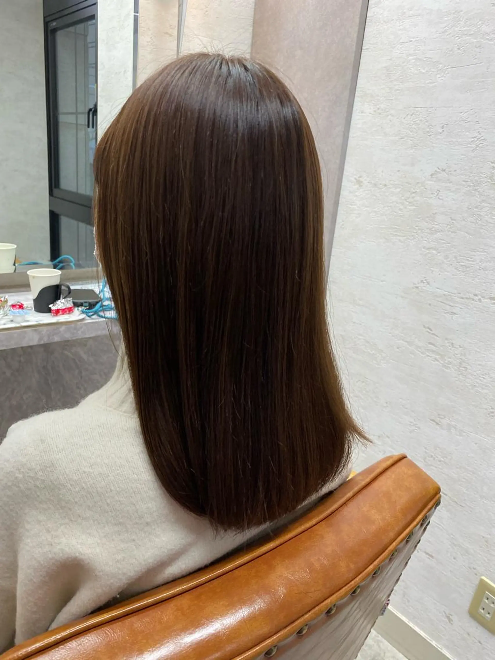 ミディアム カット ヘアカラー 縮毛矯正 トリートメント 🍓小野 紗由美🍓のヘアスタイル