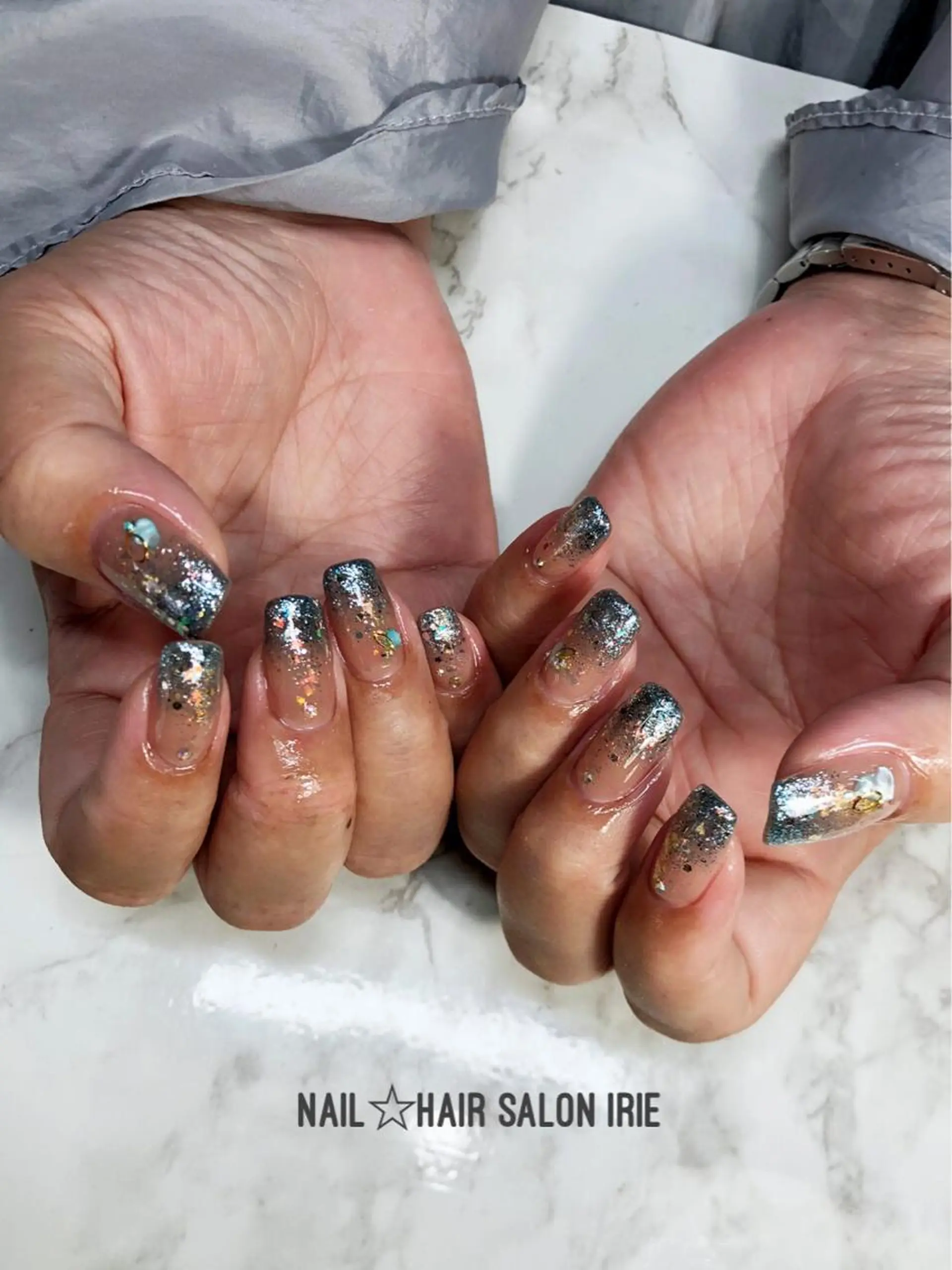 ネイル ハンドネイル Hair salon Irie所属・與儀 知佳のネイルデザイン