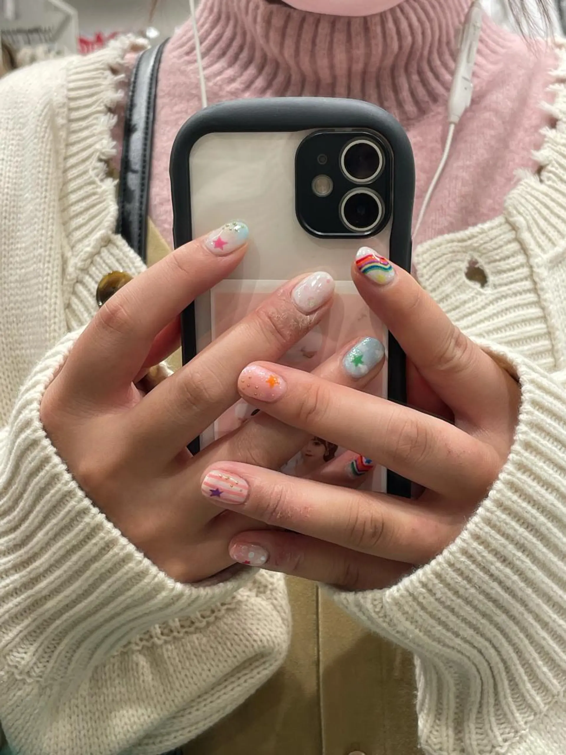 カラー ネイル マツエク・マツパ 韓国マツエク/まつパ 🎀misaki🎀のマツエク・マツパデザイン