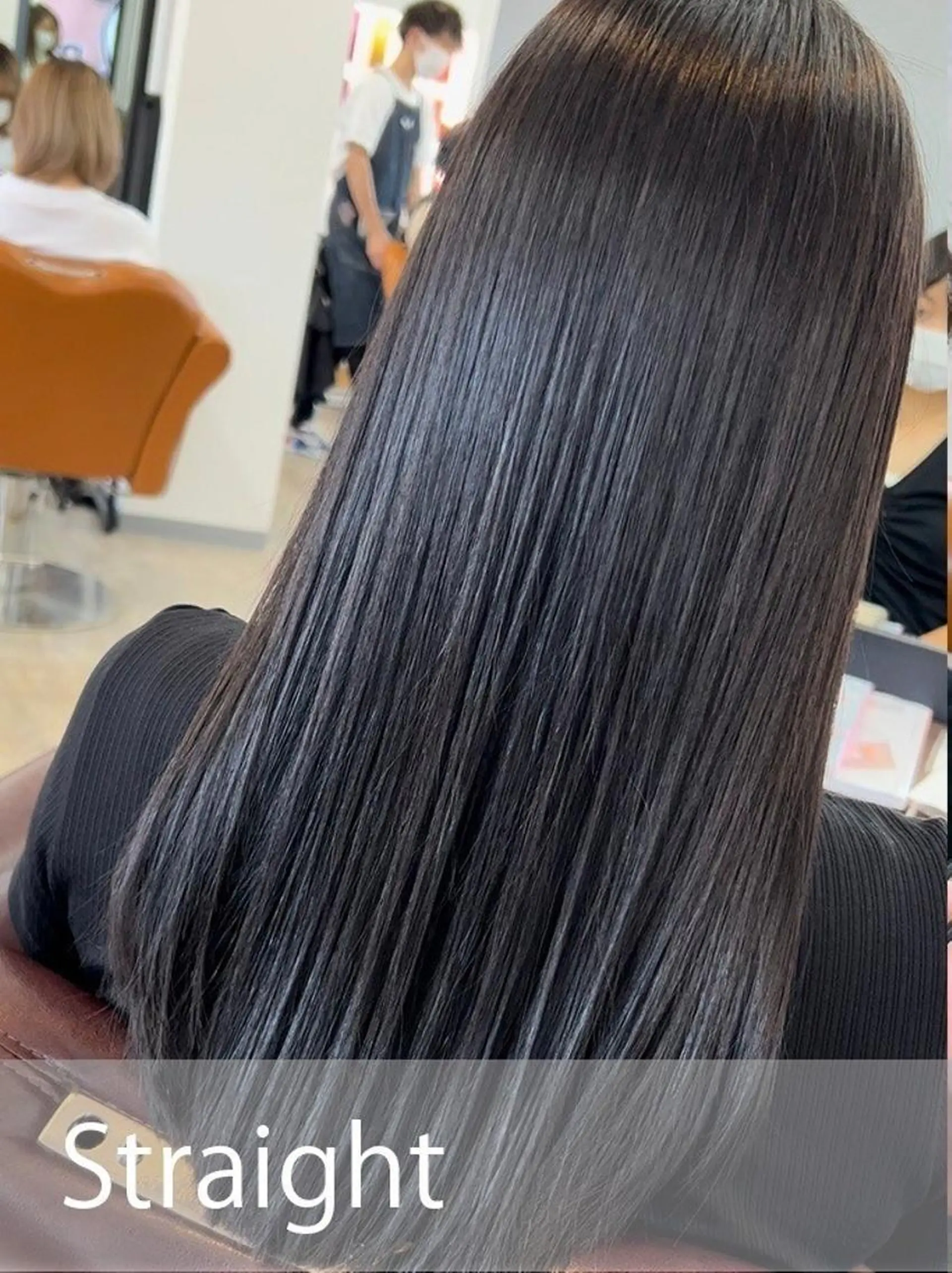 ロング カラー カット ヘアカラー 縮毛矯正 PEQSS HAIRのヘアスタイル