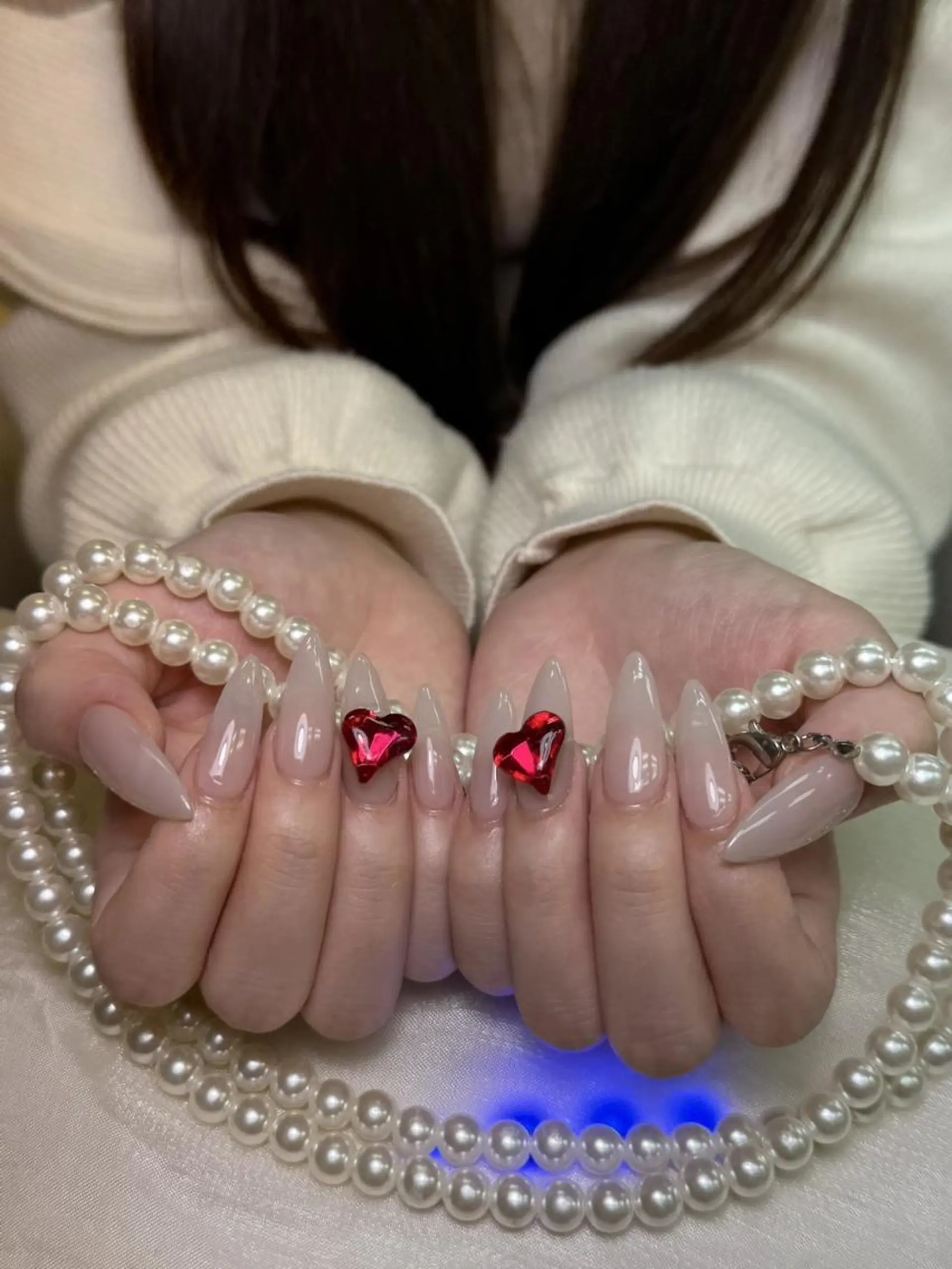 ネイル 💕チップネイル 🩷のネイルデザイン