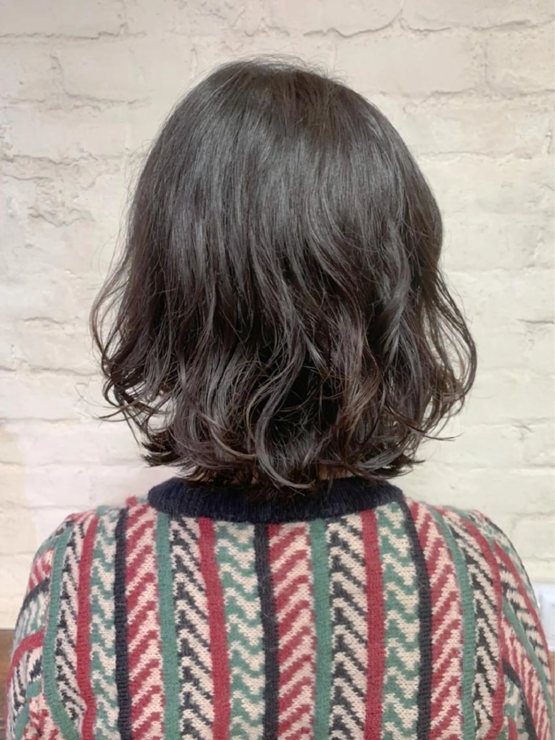 ミディアム パーマ 銀座No.1髪質改善 縮毛矯正/本木のヘアスタイル