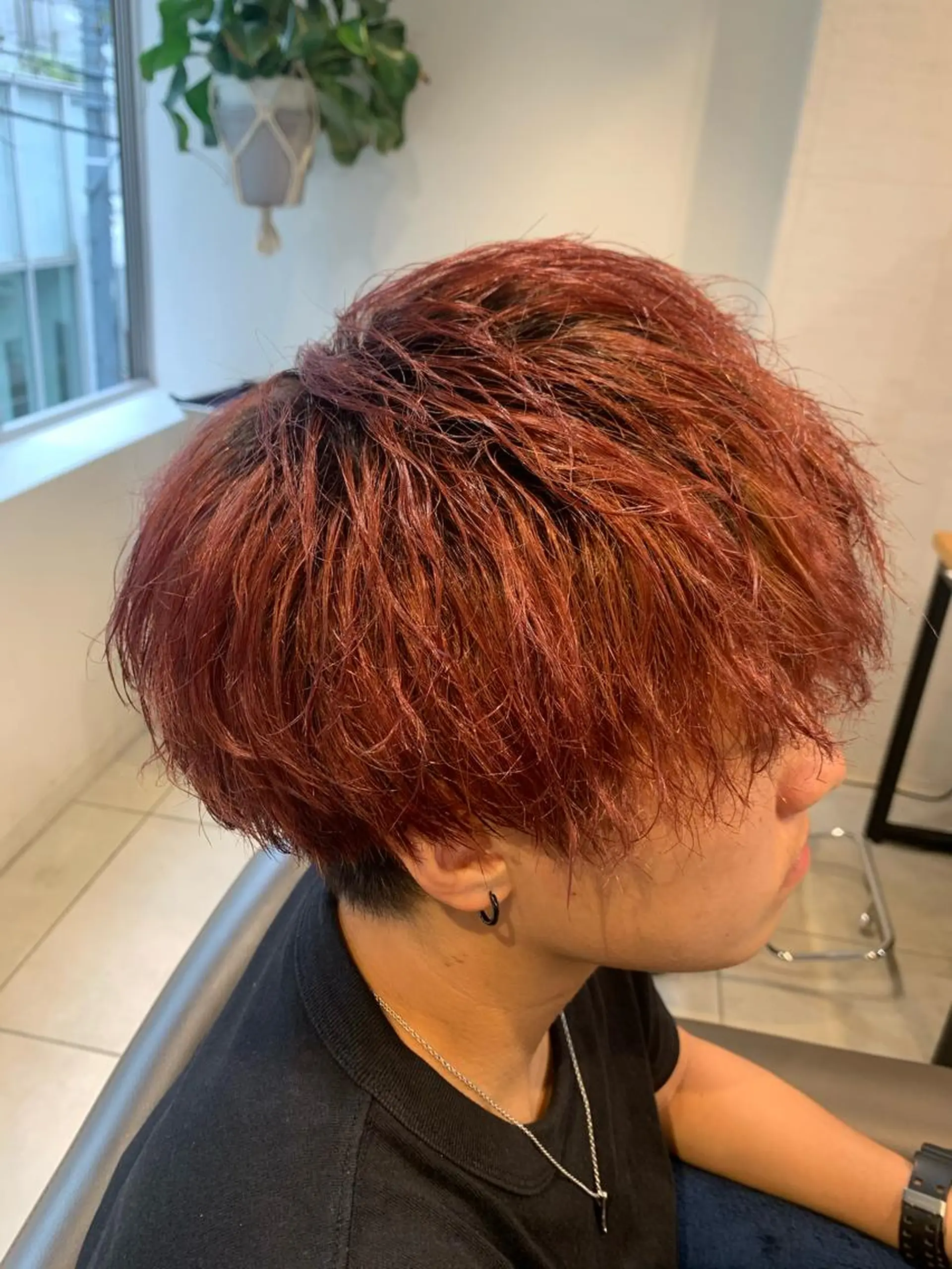 カラー ヘアアレンジ メンズ Moana by HEADLIGHT所属・tomoka／ デザインカラー🌺のヘアスタイル