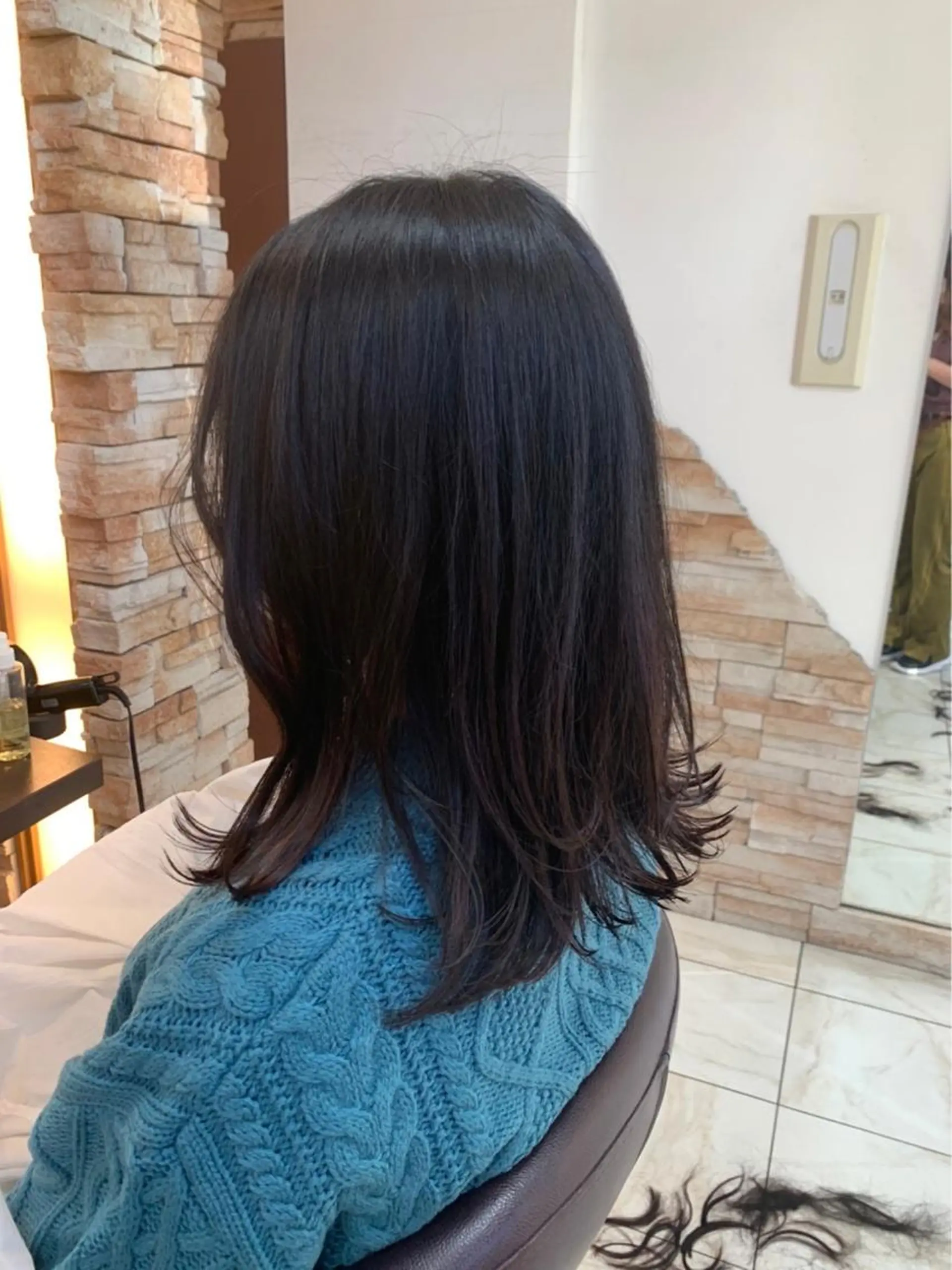 セミロング 千葉 香奈のヘアスタイル