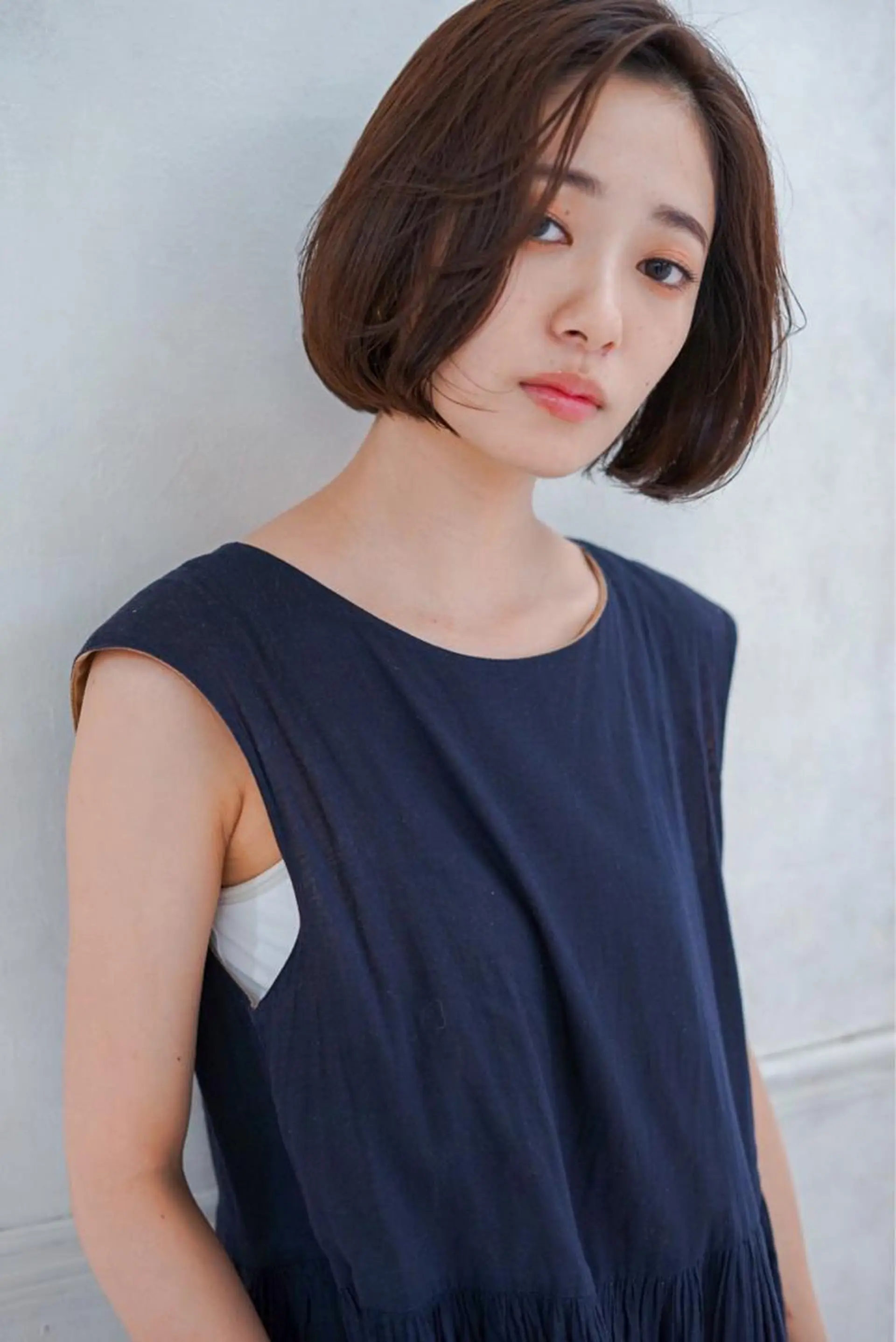 ショート カラー アッシュ ブリーチ ケアブリーチ 透明感カラー ダブルカラー モリシュンスケ /レイヤー/髪質改善のヘアスタイル