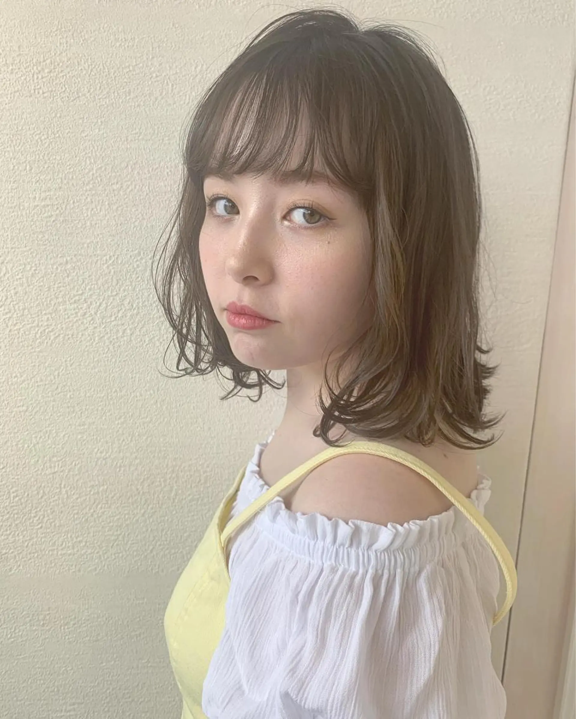 ミディアム 💖レイヤー×美髪 💖momoのヘアスタイル