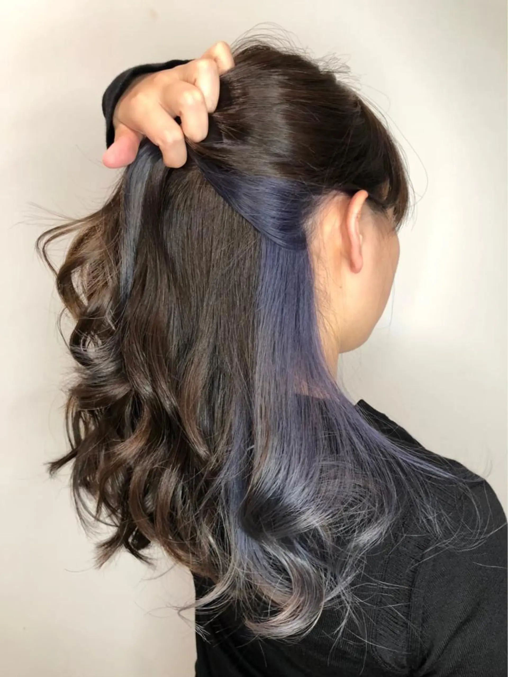 ロング カラー ヘアアレンジ HairSignature所属・ブリーチ指名神戸 No.1美容師RENのヘアスタイル