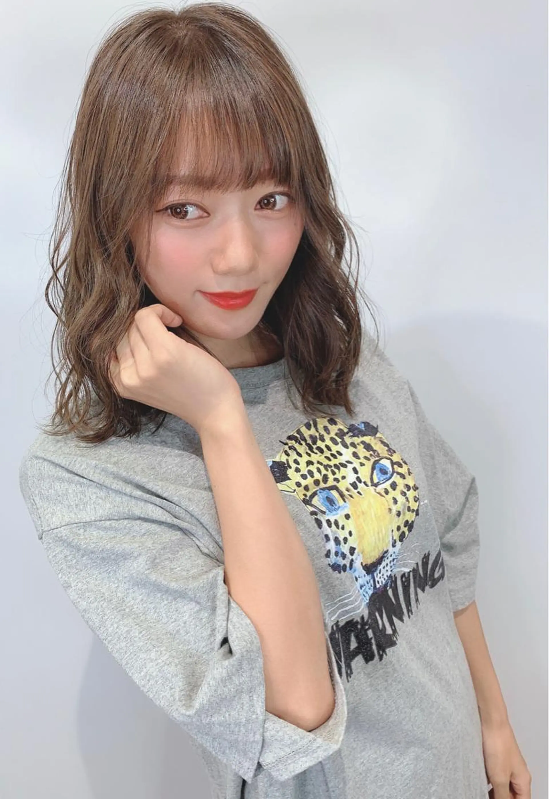 ミディアム 増淵 太一のヘアスタイル