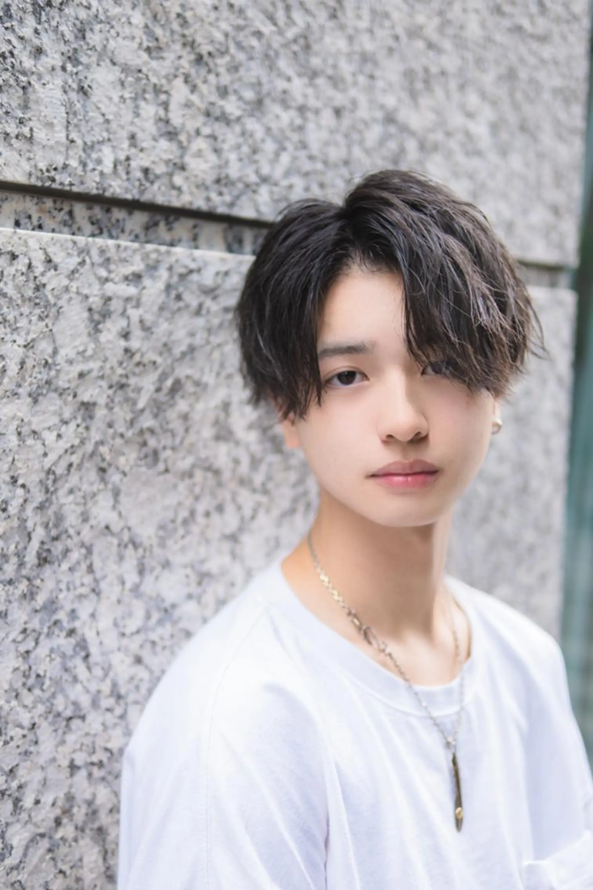 メンズ カラー ミディアム パーマ ✂️メンズサロン✂️ SHINE✨浅野士稀のヘアスタイル