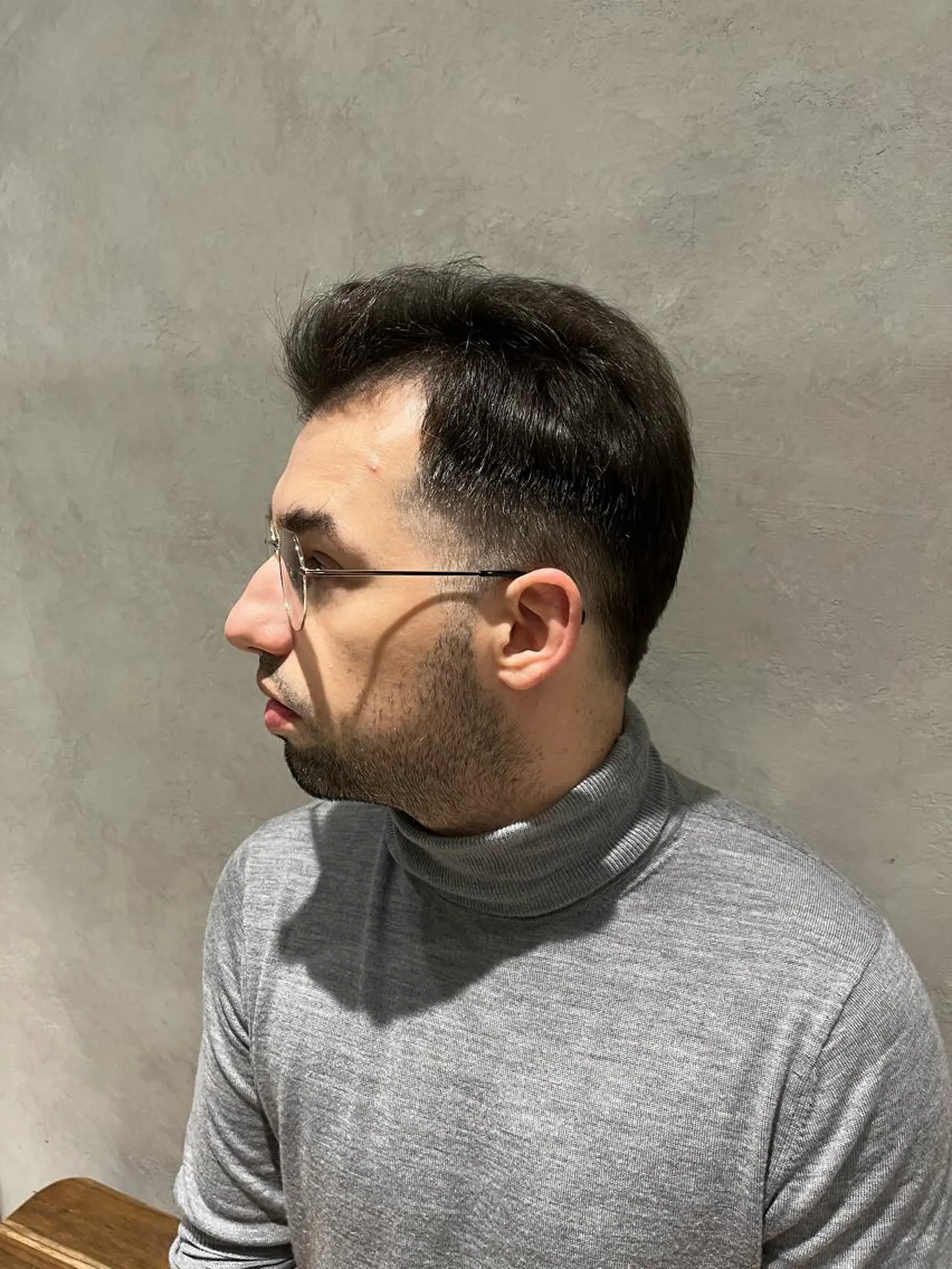 メンズ 髪質改善/縮毛矯正 艶カラー/珠聡のヘアスタイル