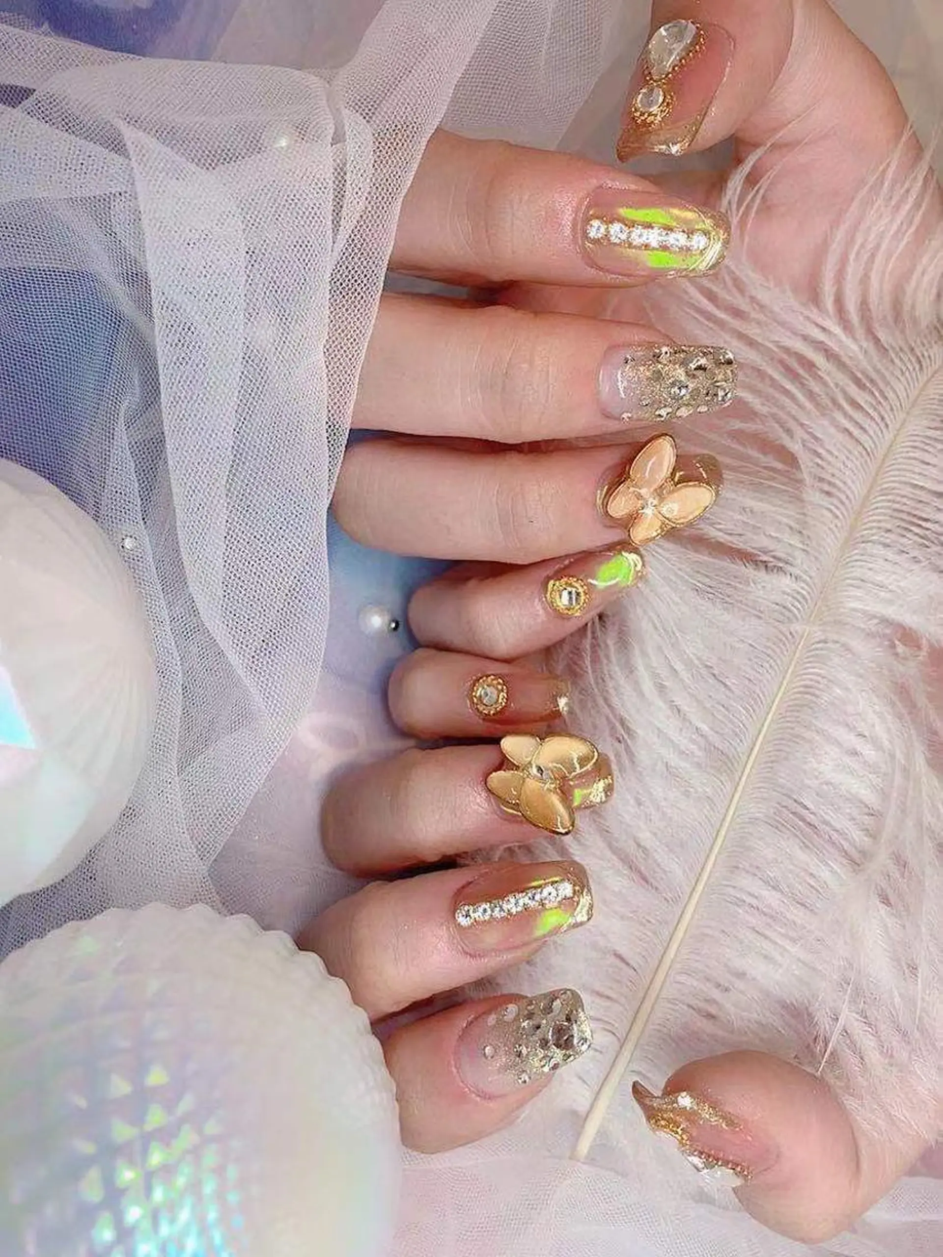 ネイル 長さだし専門店 M2 rikaのネイルデザイン