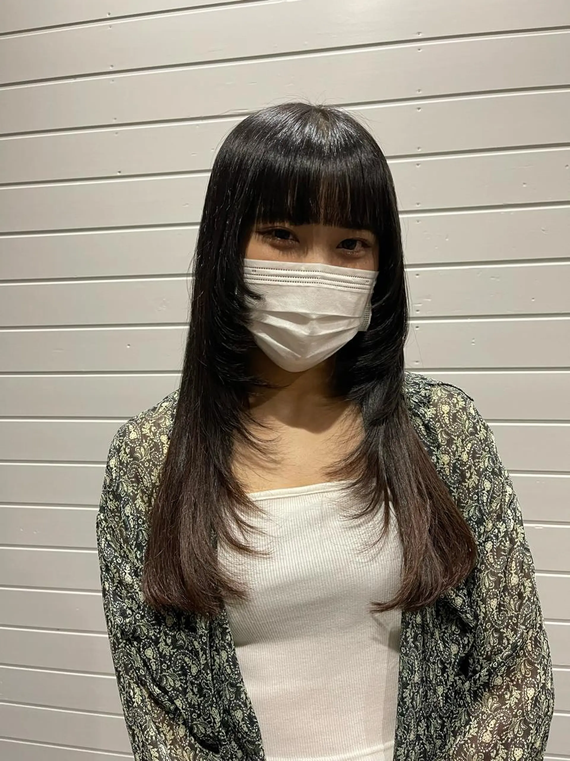 ロング 縮毛矯正 縮毛矯正 mana/メンズ/ ヘアセット/ブリーチのヘアスタイル