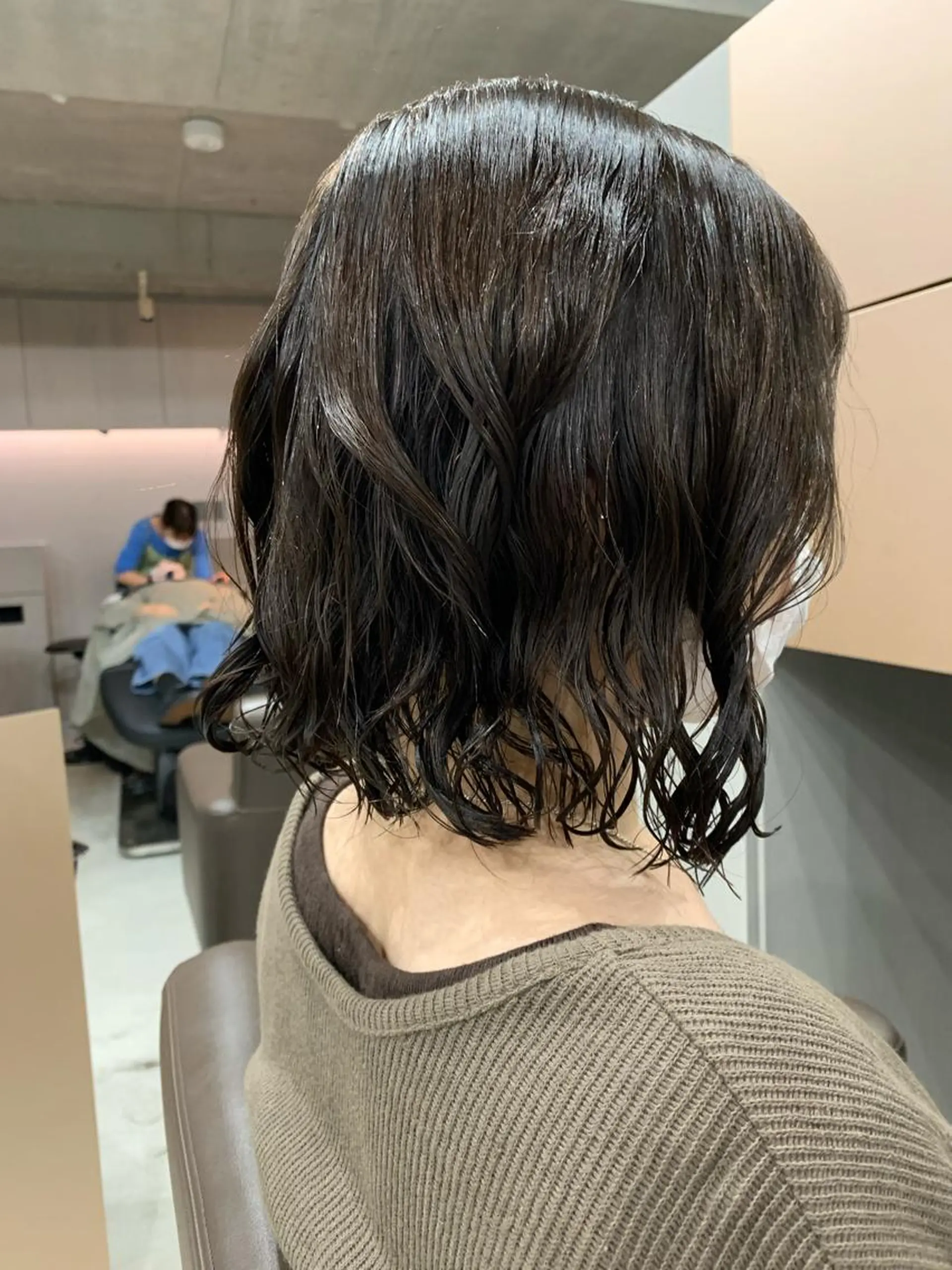 パーマ ボブパーマコテ巻き風 パーマNo1深江秀平のヘアスタイル