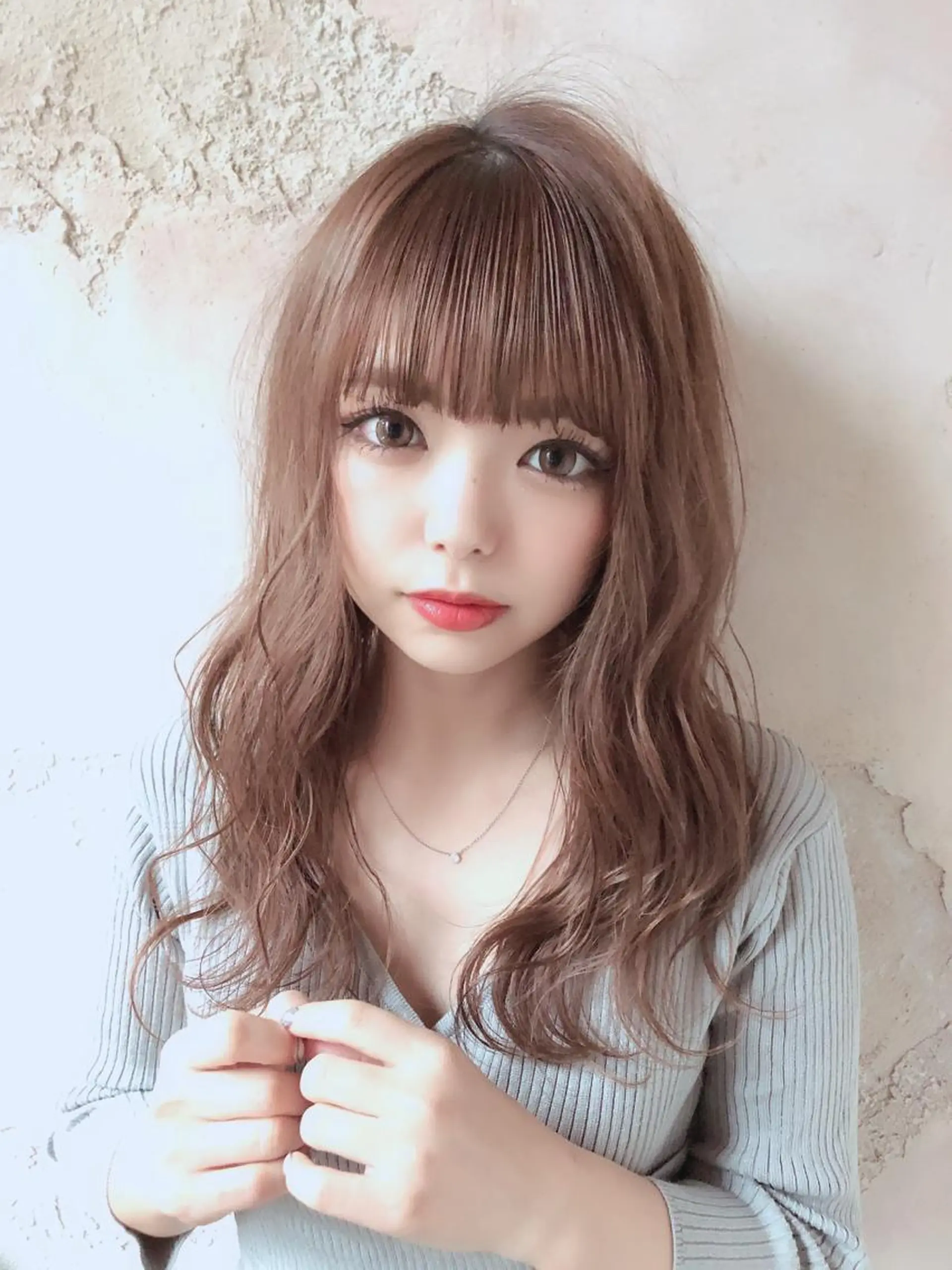 ミディアム カット ヘアカラー トリートメント 代表山口ひな 髪質改善のプロのヘアスタイル