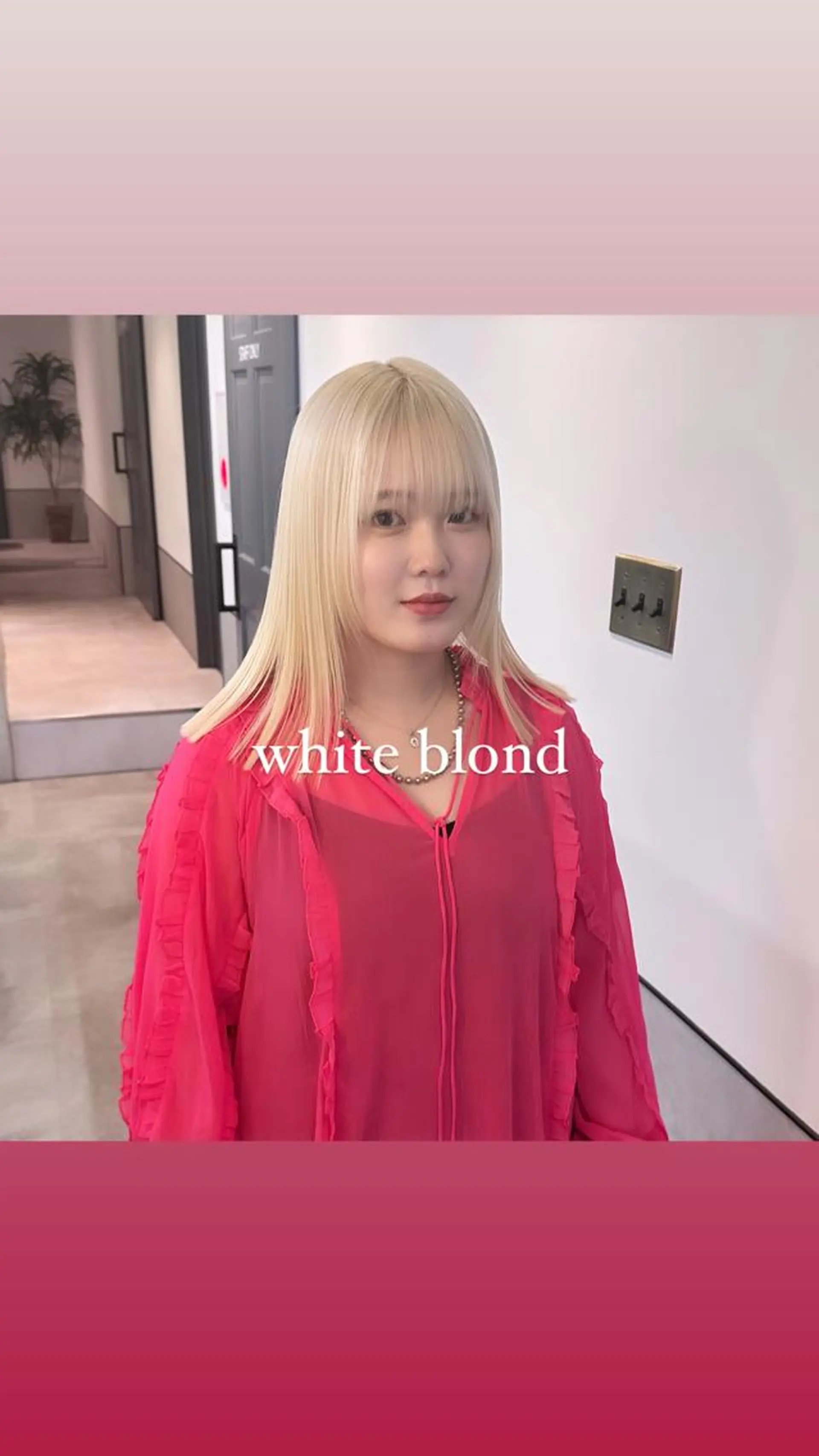 カラー storiiz所属・本田大輝top designerのヘアスタイル