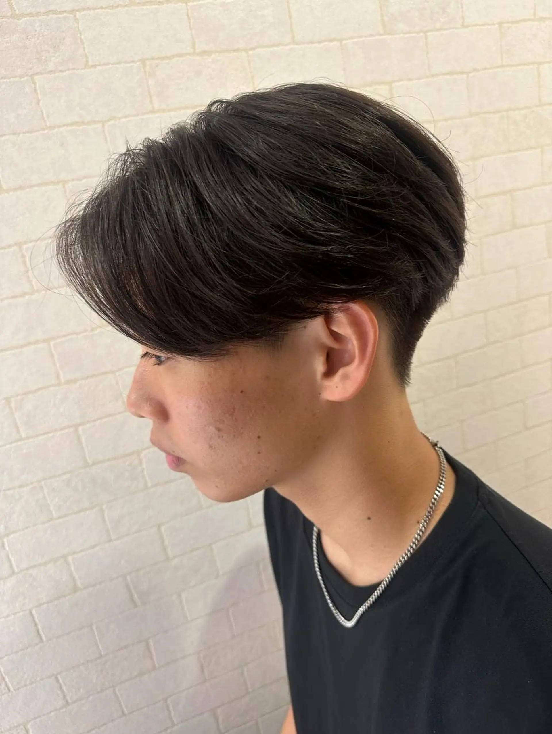 ショート パーマ メンズ ヘアアレンジ フェザーパーマ メンズパーマ 縮毛矯正 ニュアンスパーマ カット 縮毛矯正 トリートメント 💈メンズ特化 美容師サキ💈のヘアスタイル