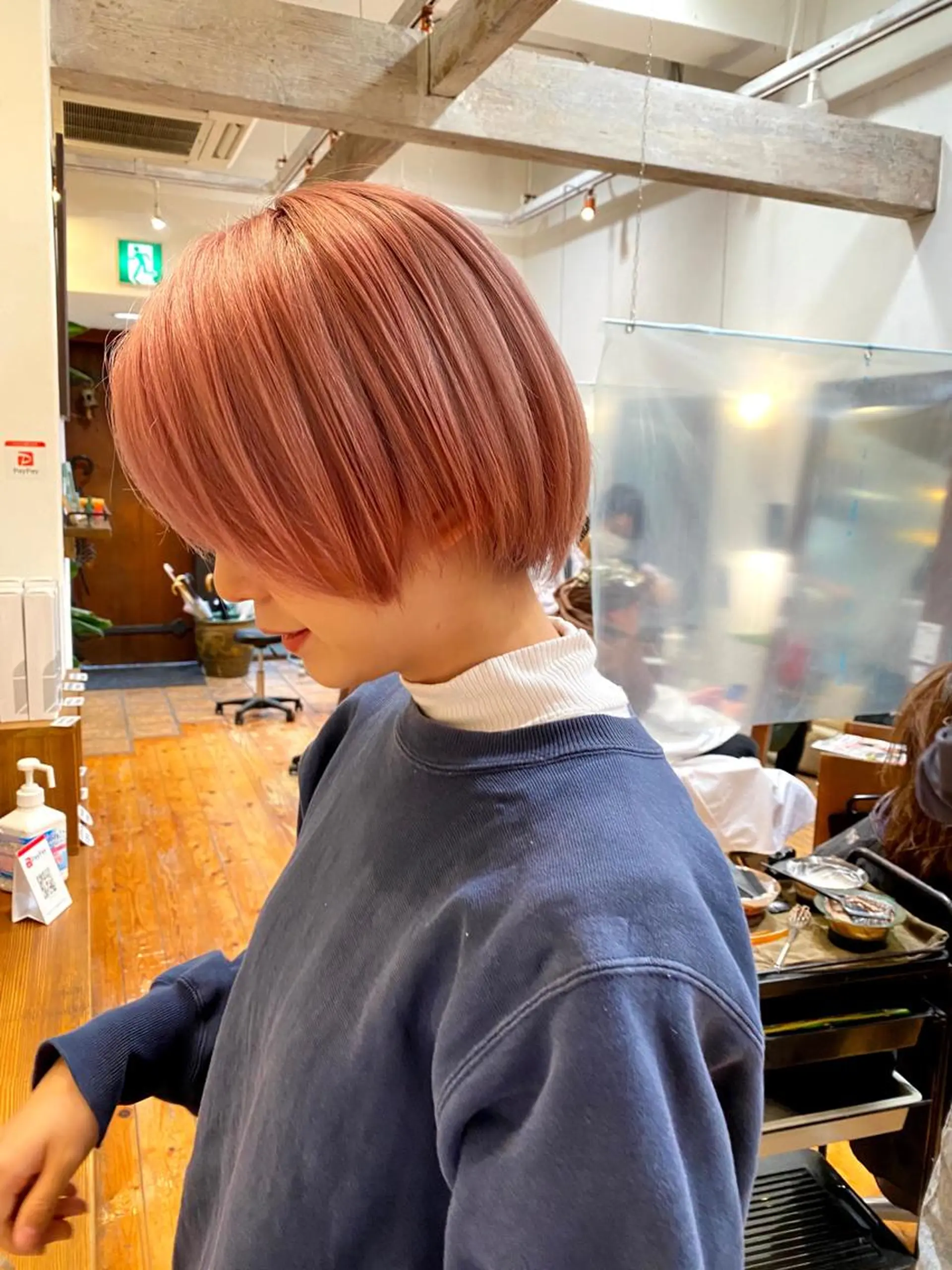 ショート カラー カット特化柏駅 徒歩3分LOUのヘアスタイル