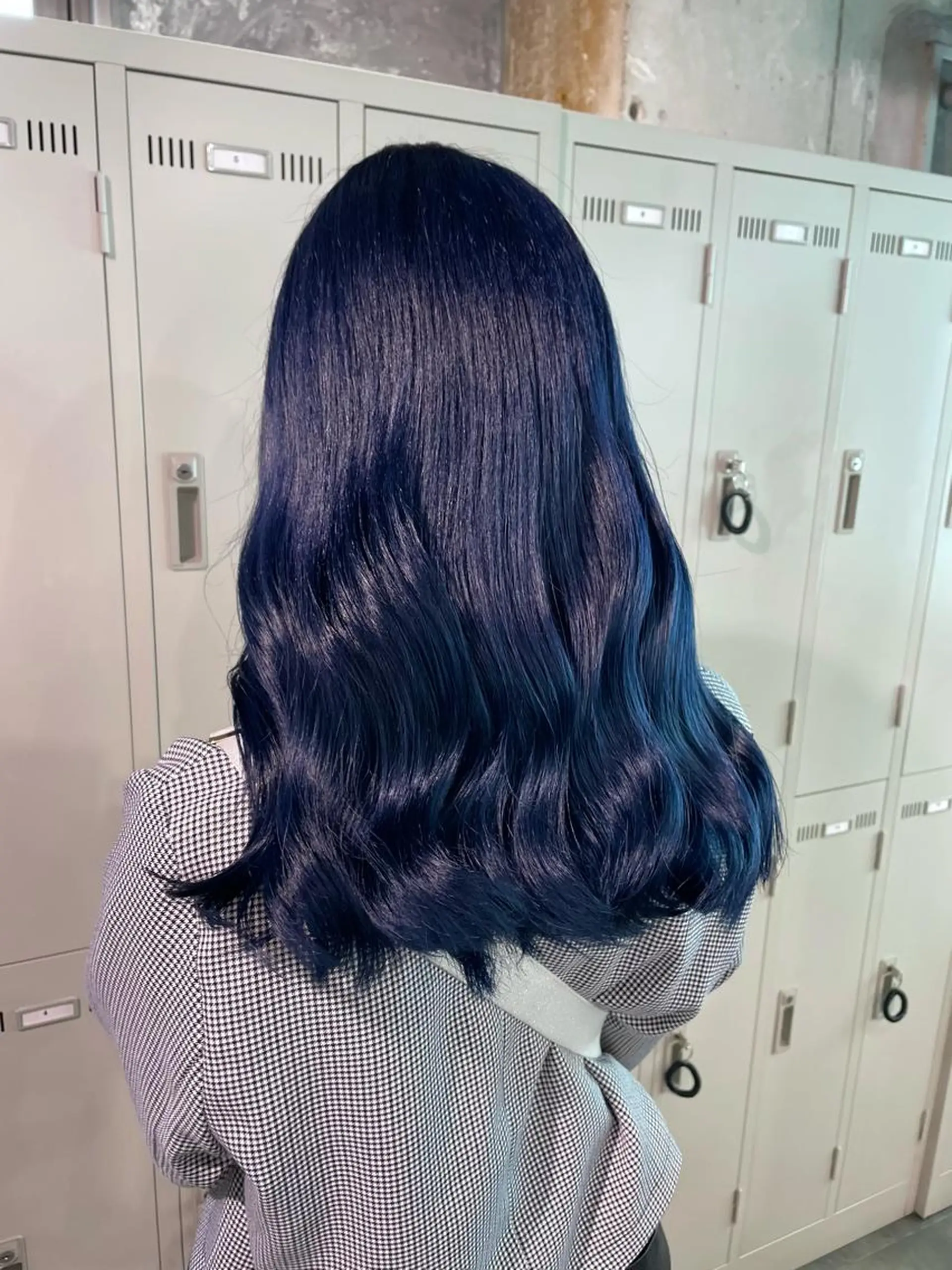 ロング カラー ブルーカラー ブルーラベンダー ラベンダーカラー alicetokyo 🦋宮葉🦋のマツエク・マツパデザイン