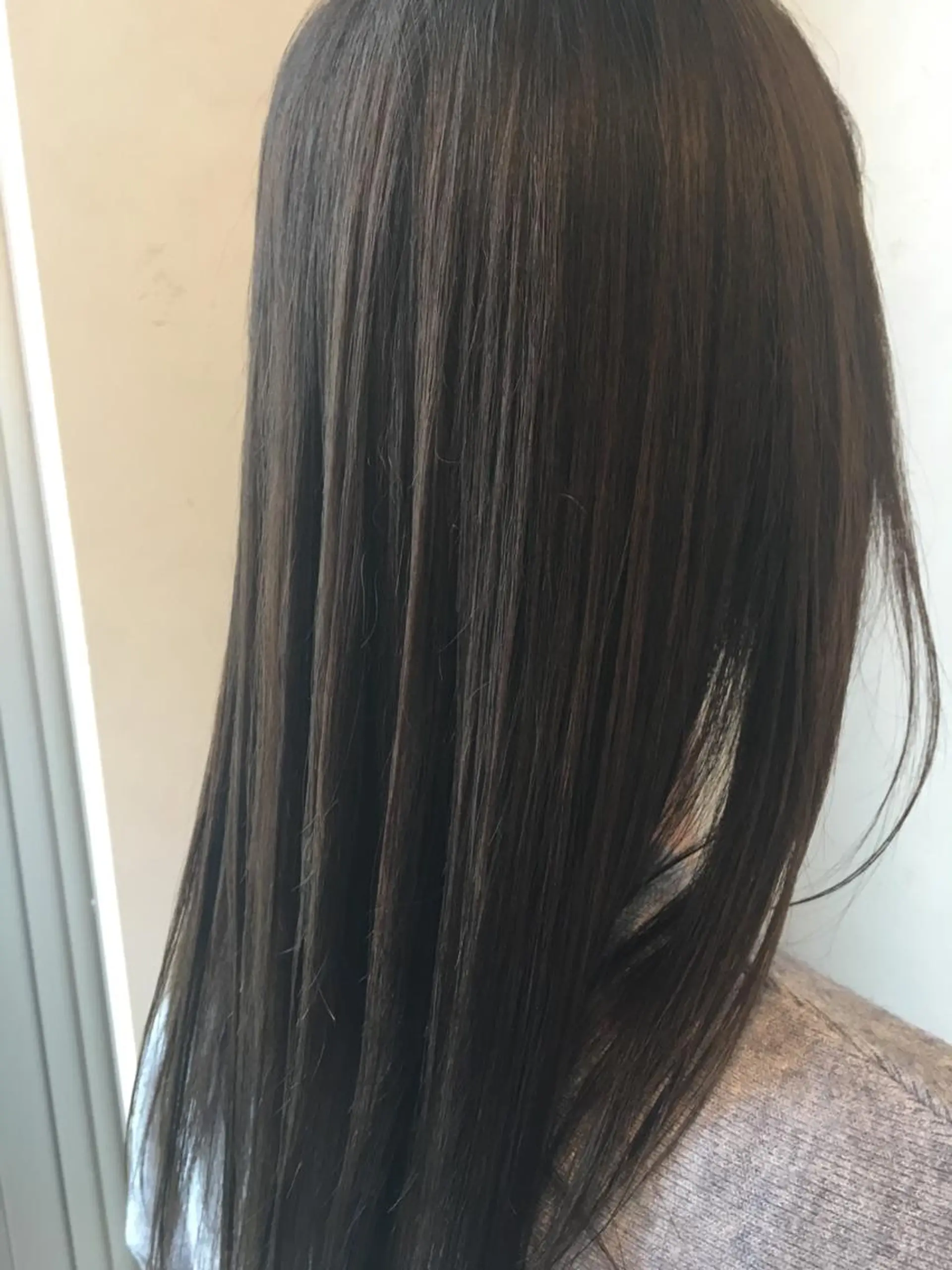 ロング カラー グレージュ カット ヘアカラー トリートメント TOWA 野村　コウダイのヘアスタイル