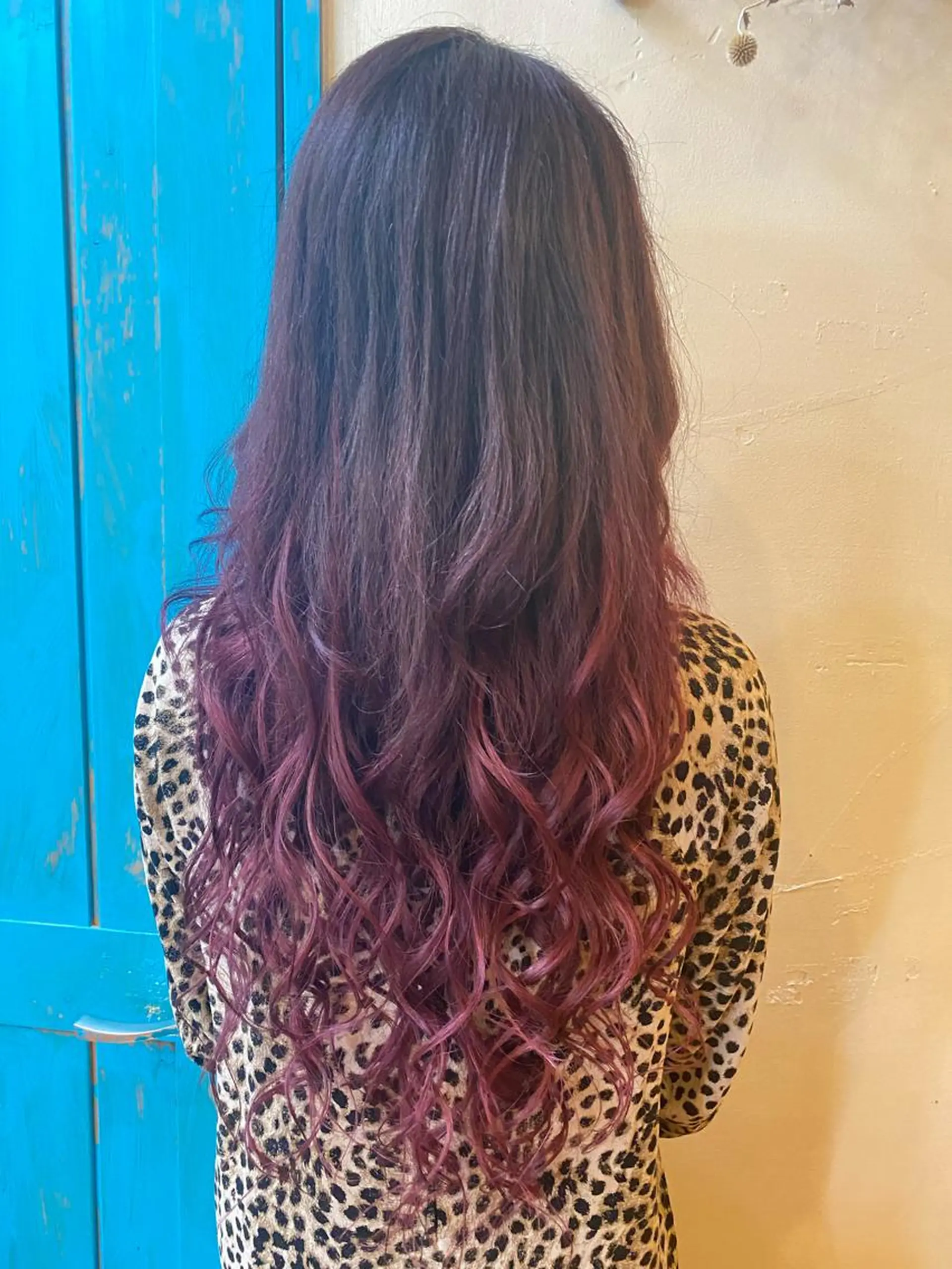 ロング エクステ ヘアカラー トリートメント ヘッドスパ プルエク/clana ♡marinのヘアスタイル