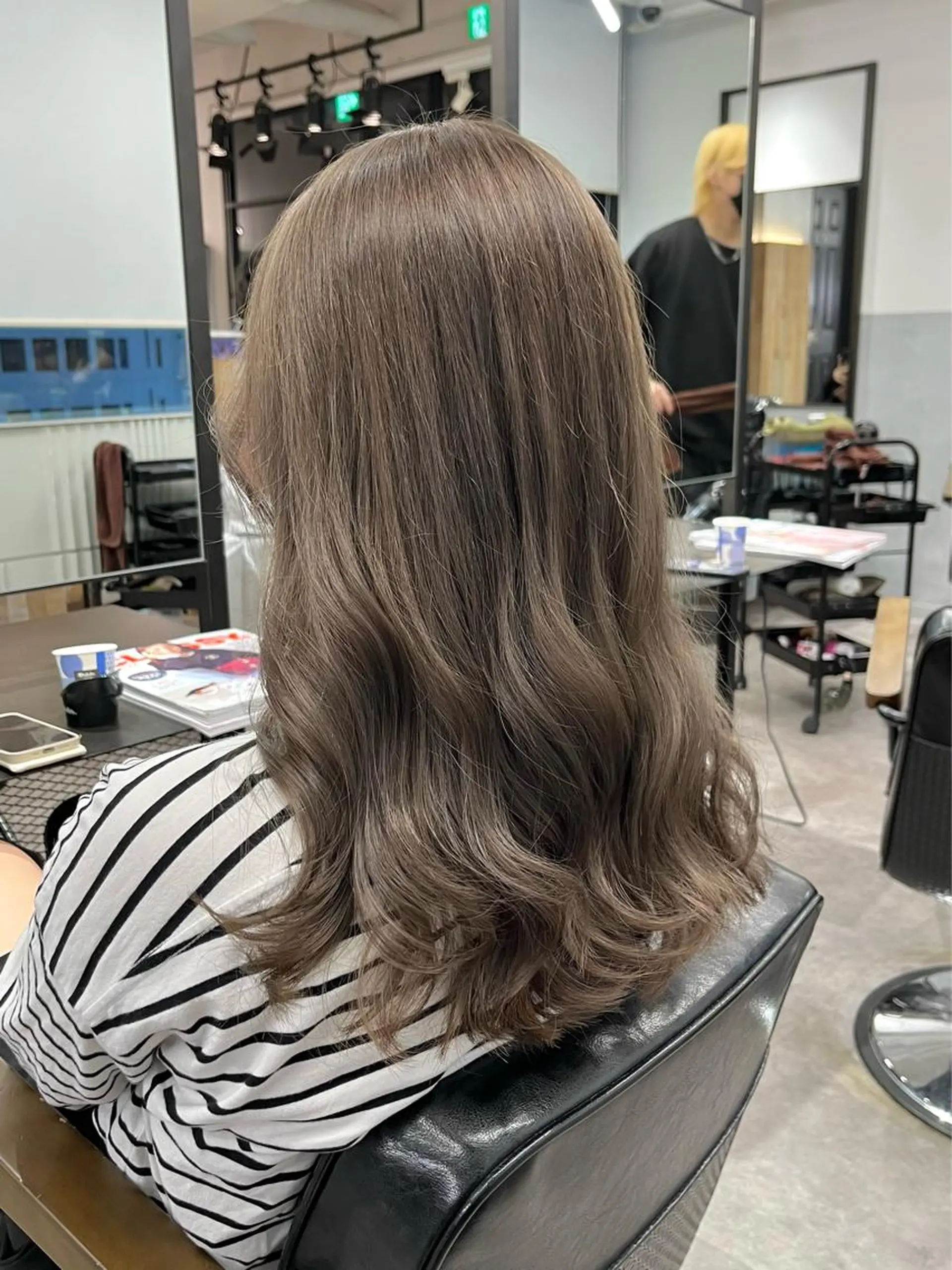 セミロング カット ヘアカラー トリートメント 🧡透明感/艶髪🧡 正木 亨🍊のヘアスタイル