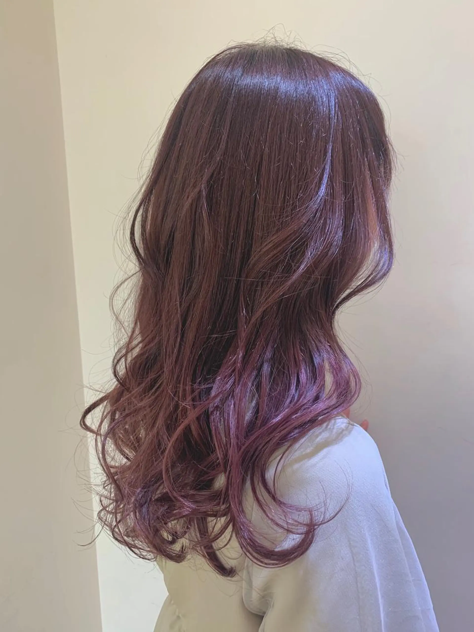 ミディアム カラー ヘアアレンジ ヘアカラー 店長/ 加藤 流菜のヘアスタイル