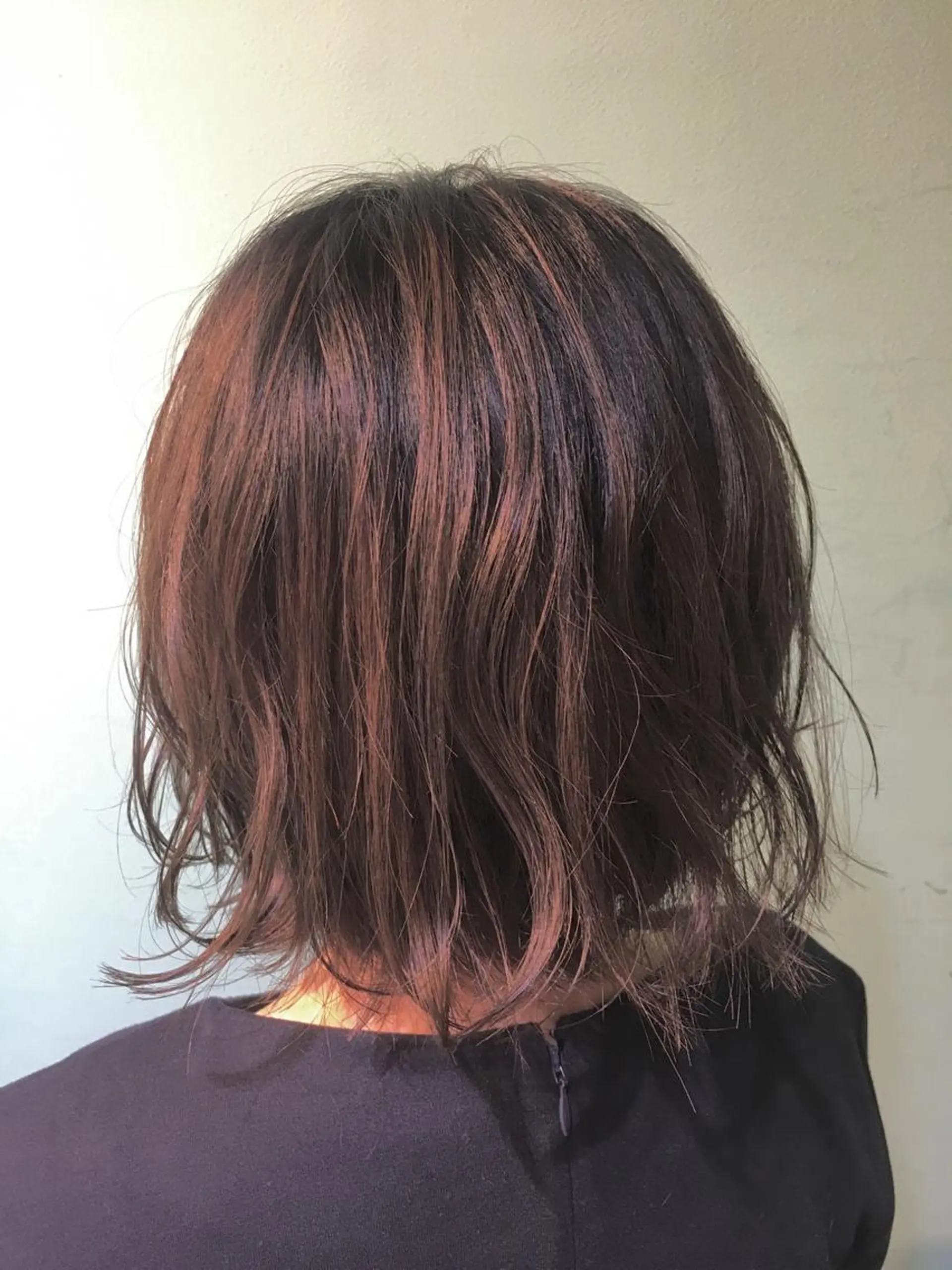 ショート カラー パーマ さかい なつみのヘアスタイル