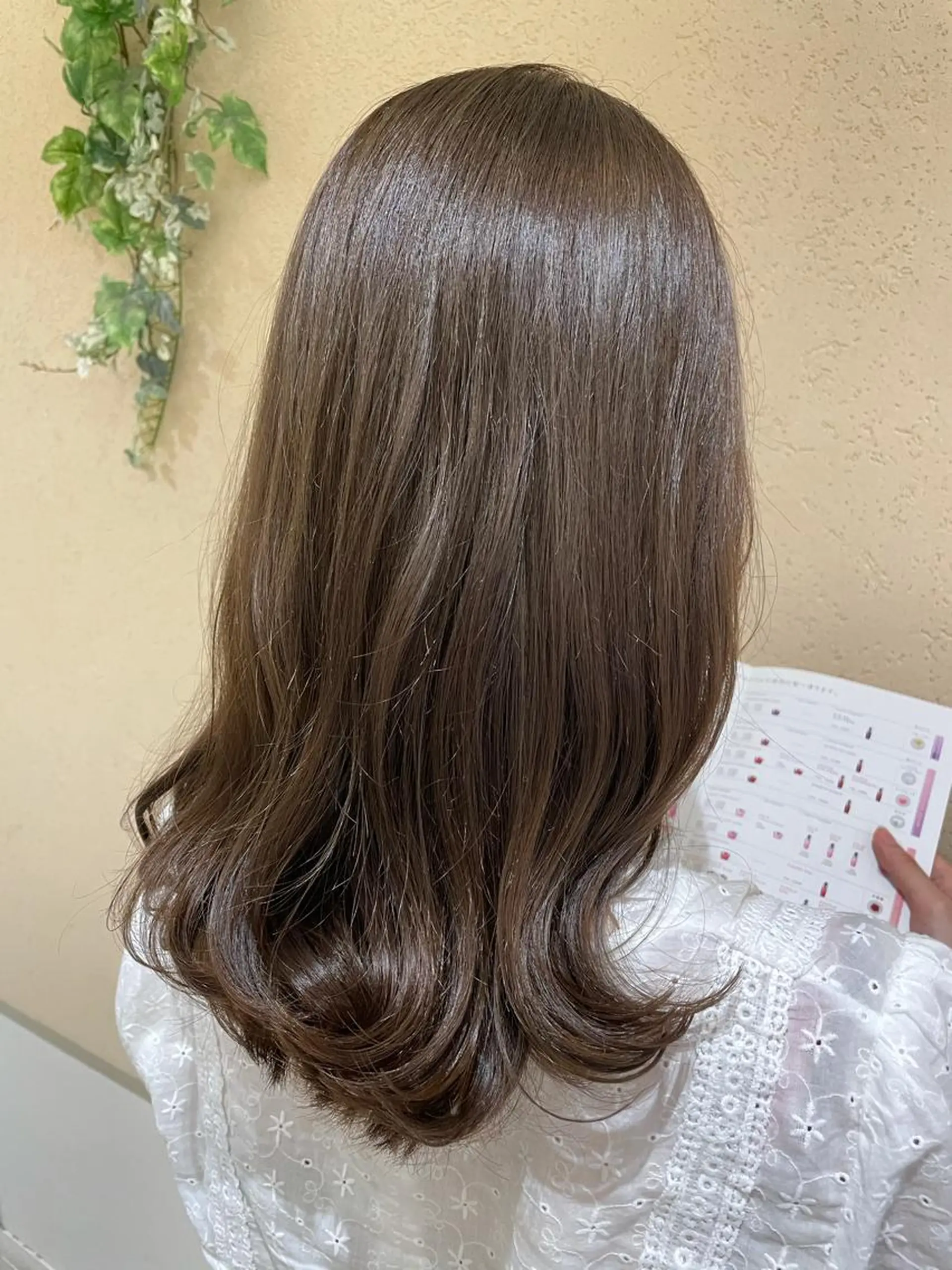 セミロング カラー シャドールーツ美容師 篠原康太のヘアスタイル