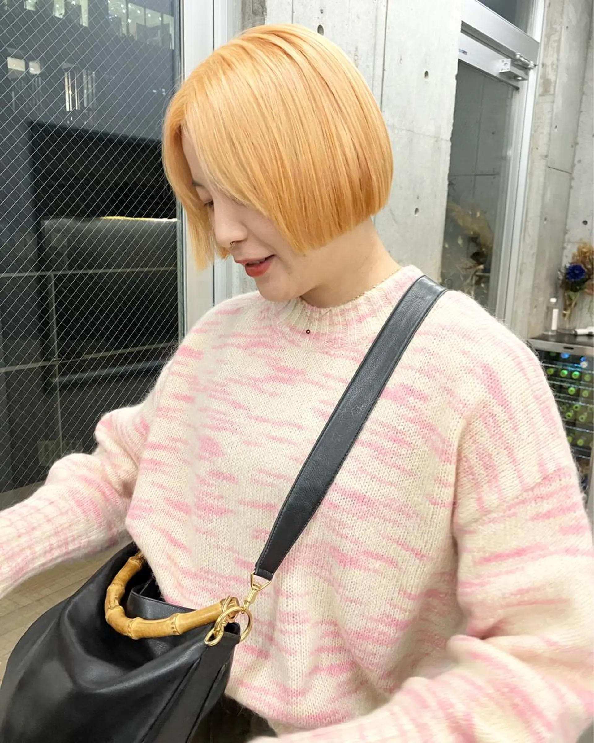 ミディアム 似合わせカットカラー 👩MINAのヘアスタイル