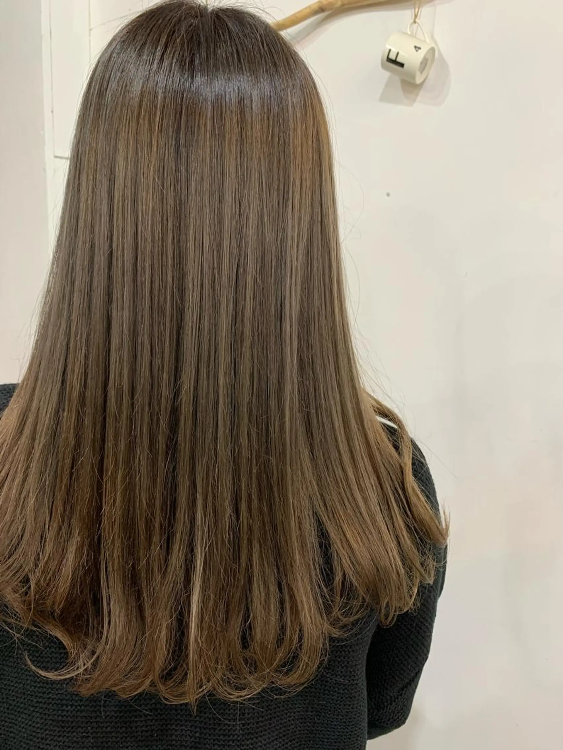 ロング カラー SALTO所属・RINKA 琳茄のヘアスタイル