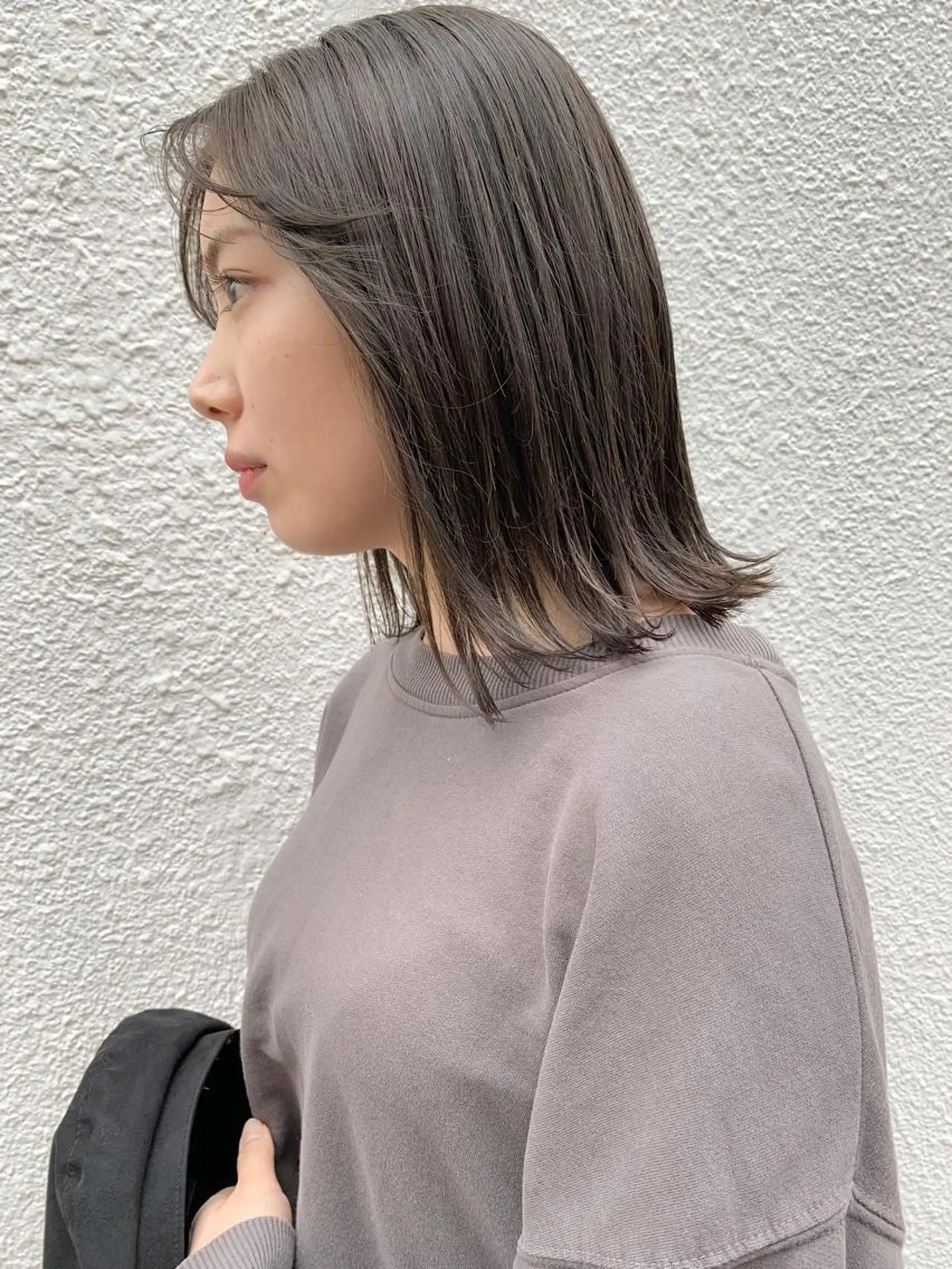 ミディアム カラー 透明感カラー イルミナカラー tension 【テンション】のヘアスタイル