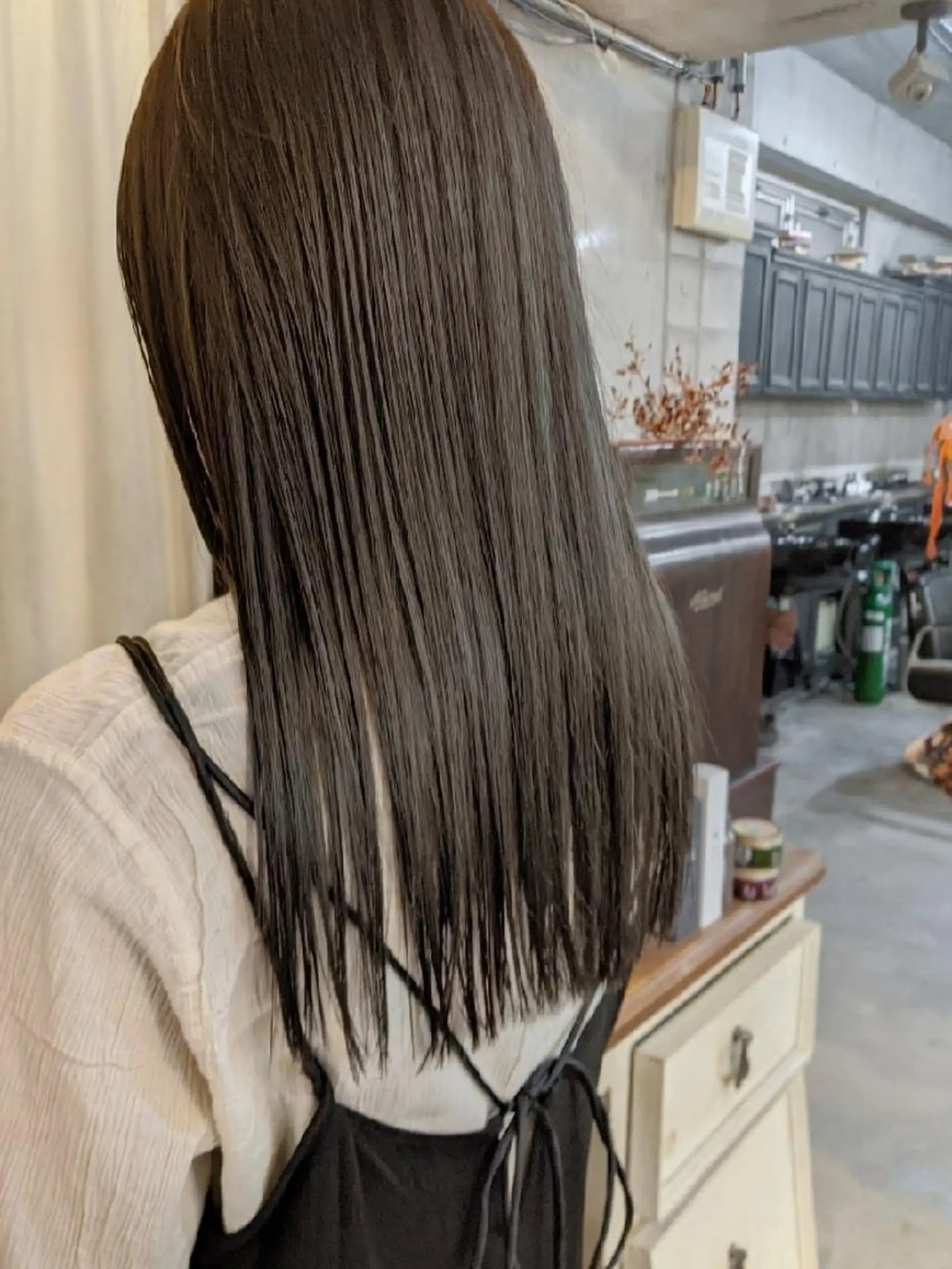 ロング カラー ヘアアレンジ パーマ カット ヘアカラー トリートメント 南堀江 möwen ( メーヴェ )所属・mowen RUIのヘアスタイル