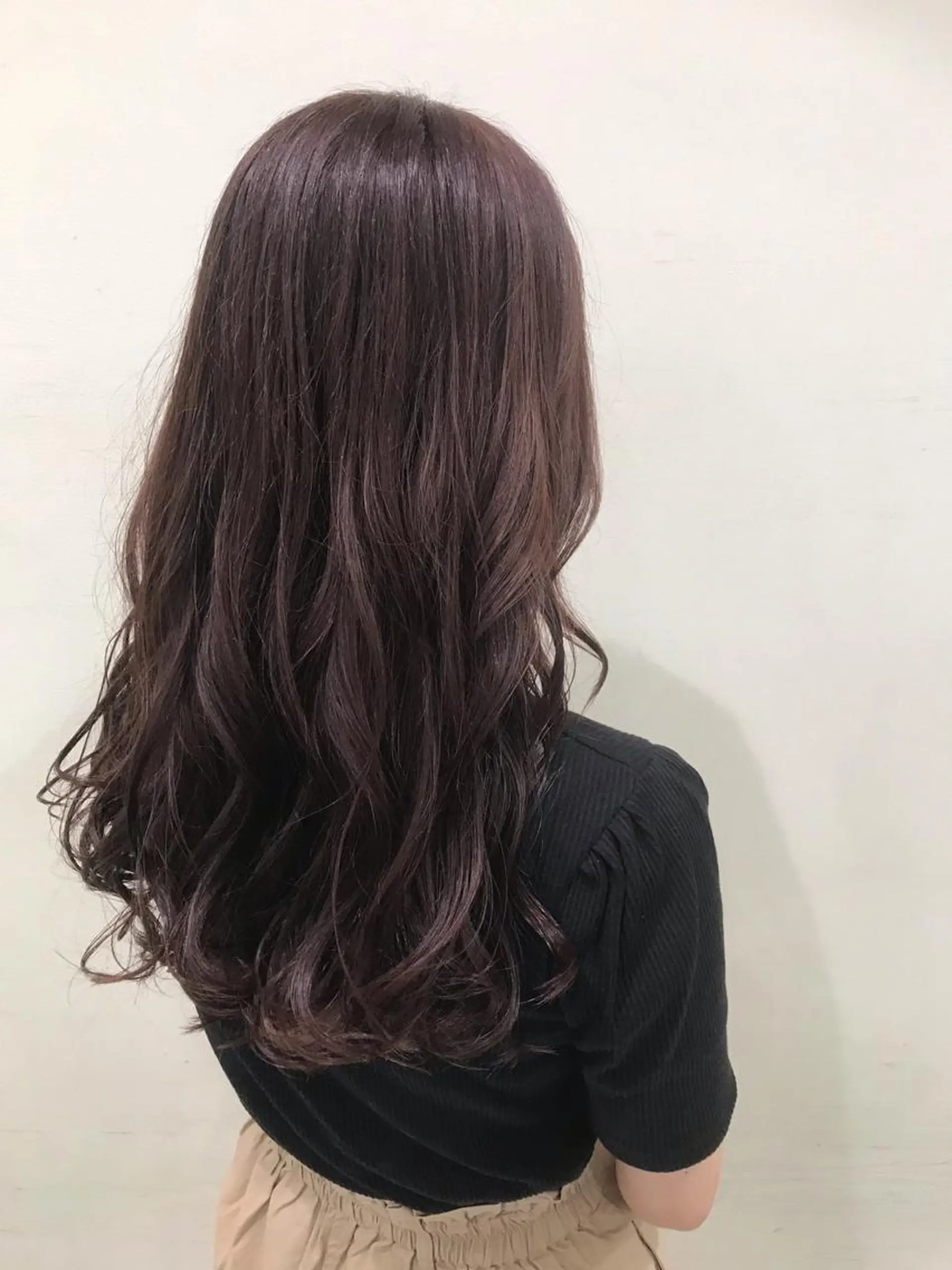 ロング アッシュ 三田 豪のヘアスタイル