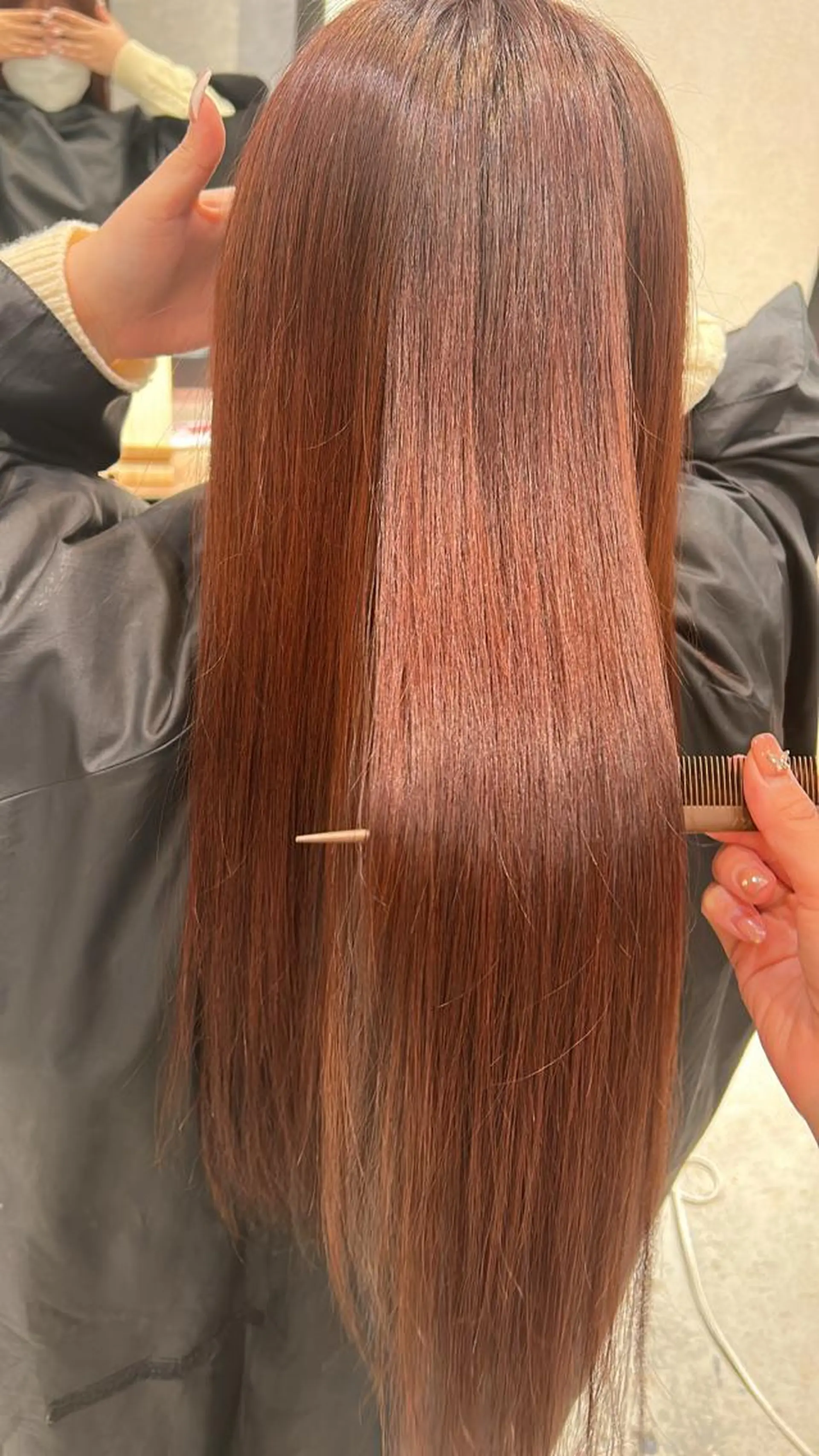 ロング カラー トリートメント yuuri🎀/大宮 /韓国ヘア/レイヤーのヘアスタイル