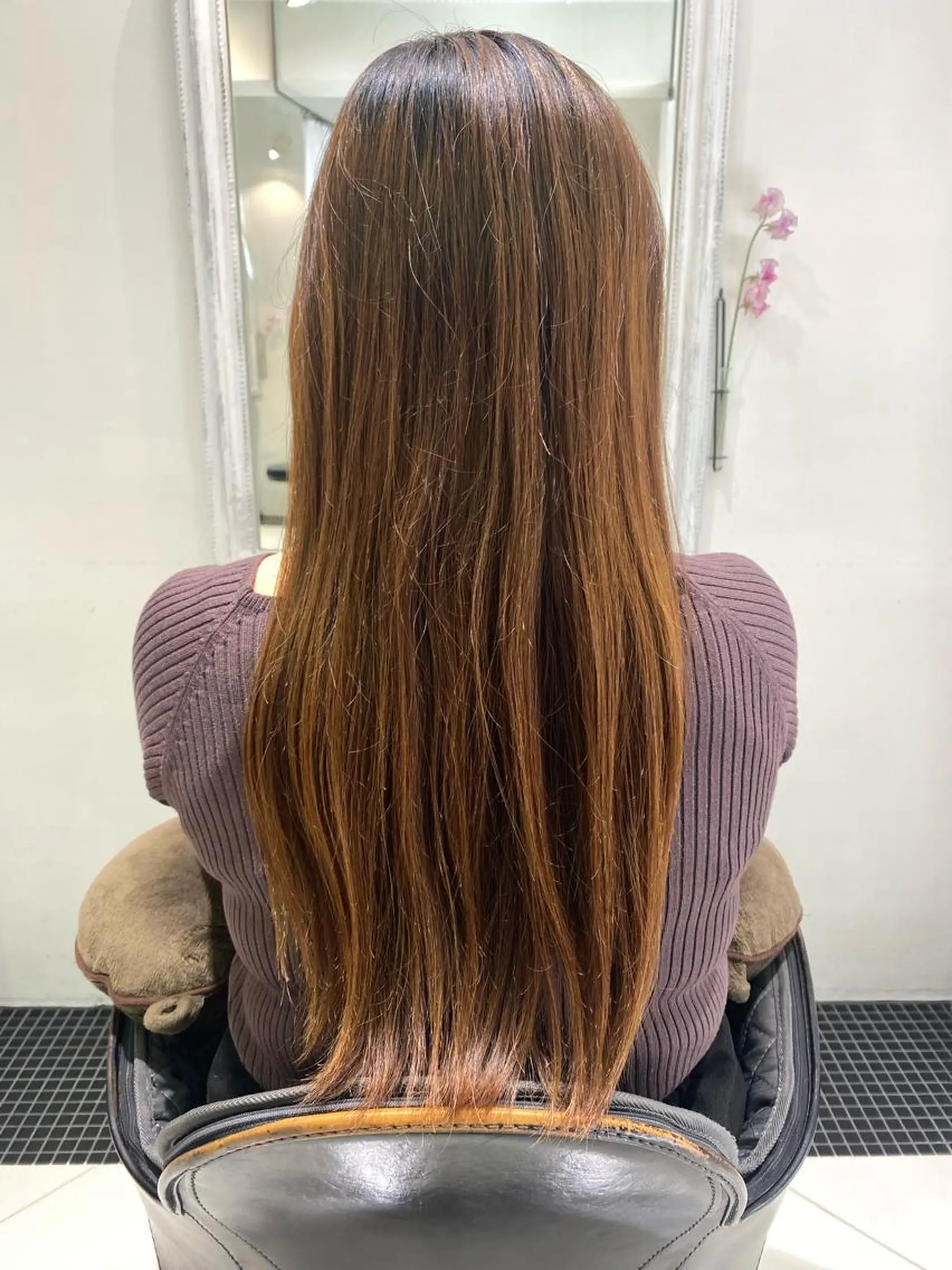 ロング カラー ducha所属・DUCHA Tomida naoのヘアスタイル