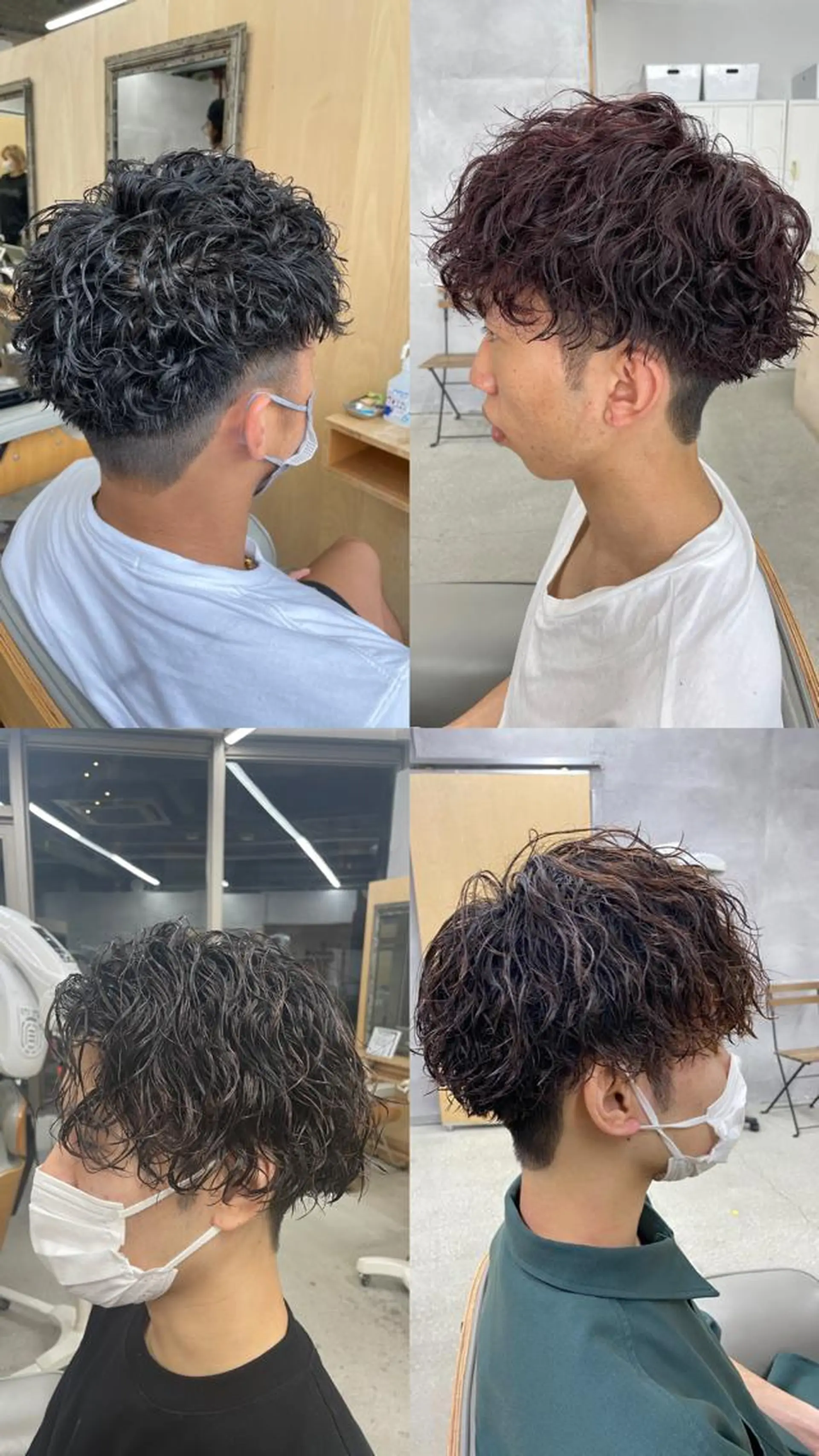 ショート パーマ メンズ emo.92co 🌱山本翔太のヘアスタイル