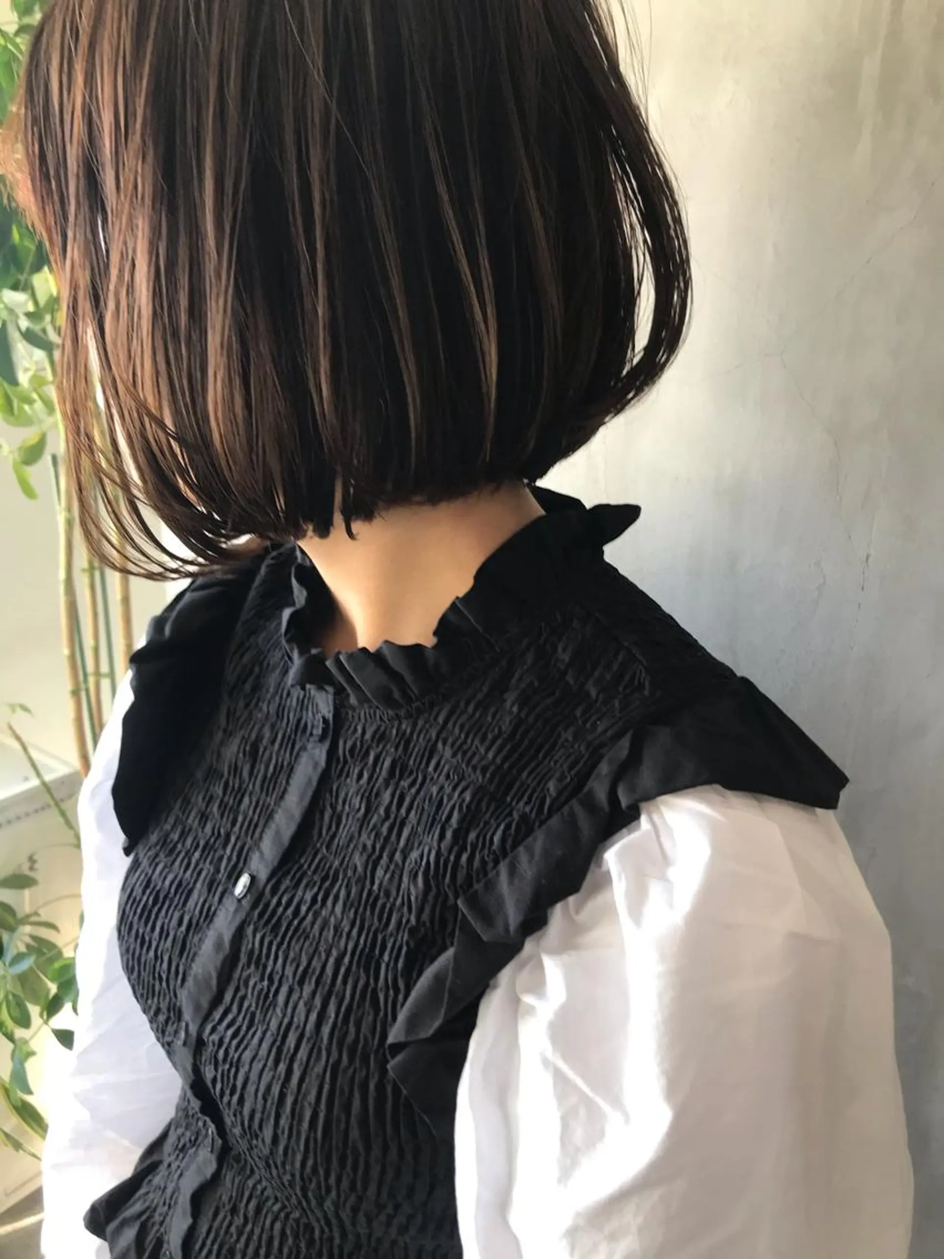 ショート カラー ボブ SAKURA omotesandoのヘアスタイル