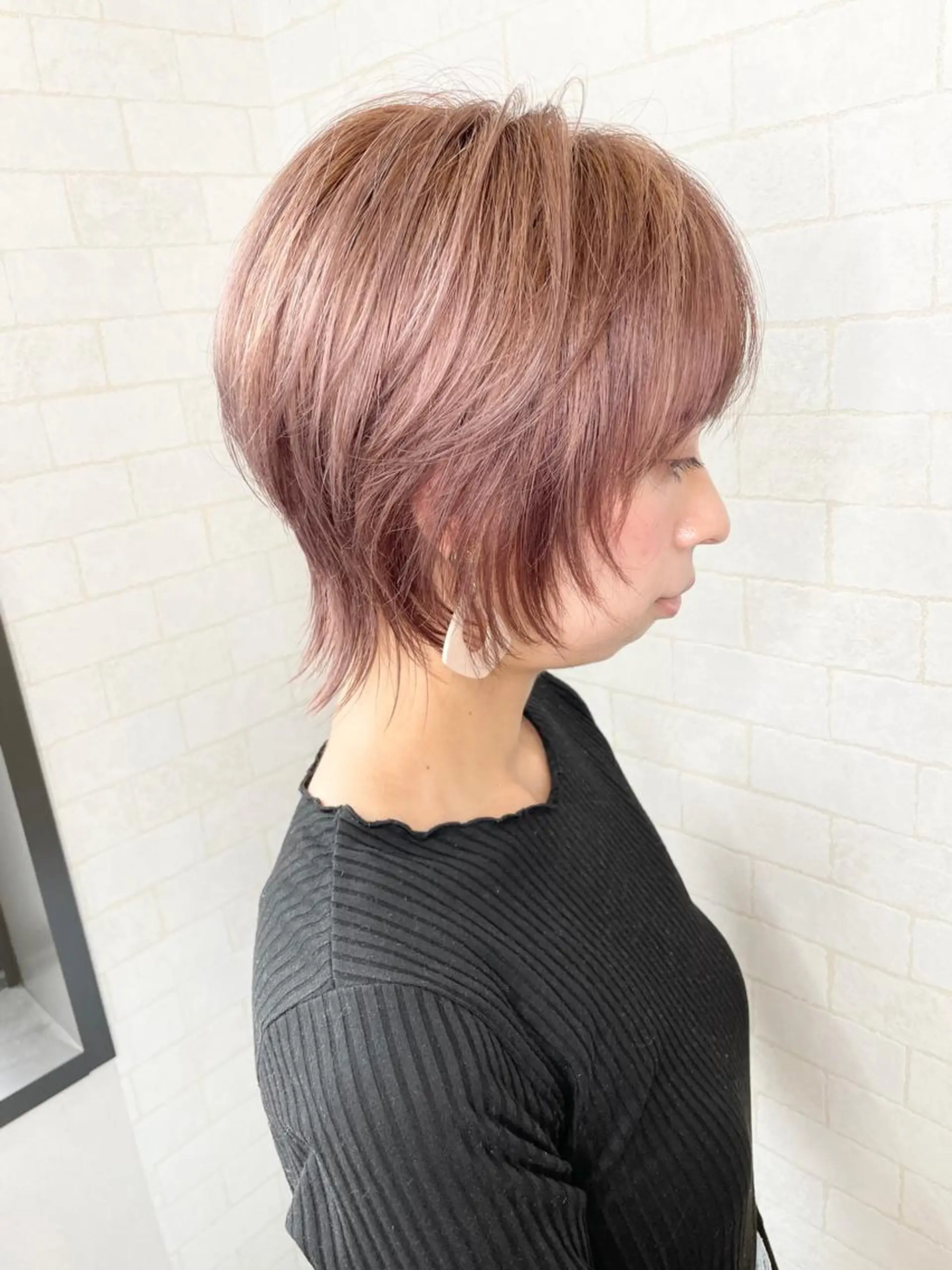 ショート カラー 神野 雅樹のヘアスタイル