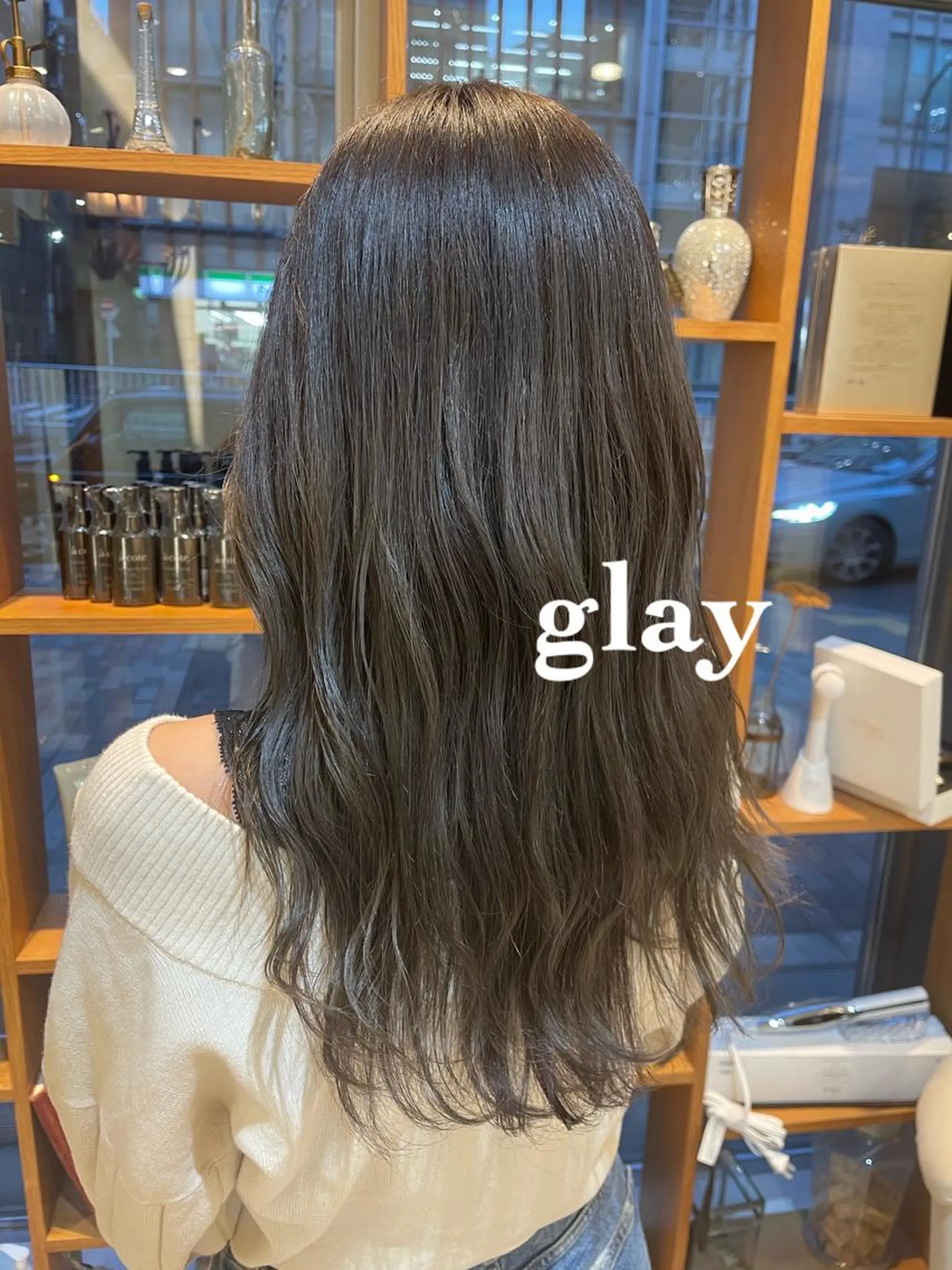 ロング カラー ネイルモデル🐶 とみやまふうか ⭐️のネイルデザイン