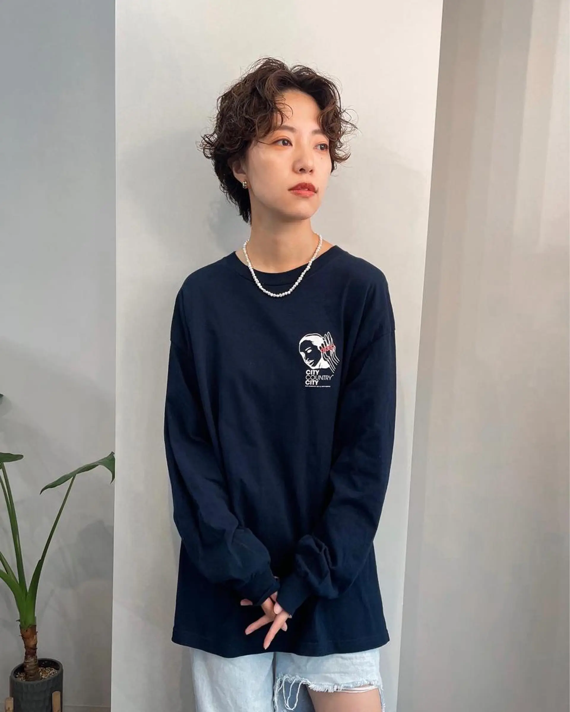 ショート カラー パーマ ハンサムショート ショートヘア カット ヘアカラー トリートメント パーマ＊ 顔まわり似合わせのヘアスタイル