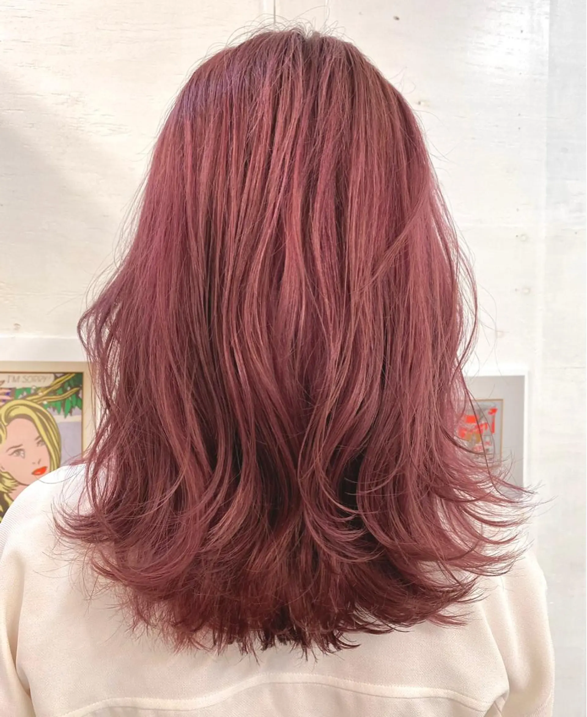 カラー ダメージレスブリーチ /艶髪/横須賀智也のヘアスタイル