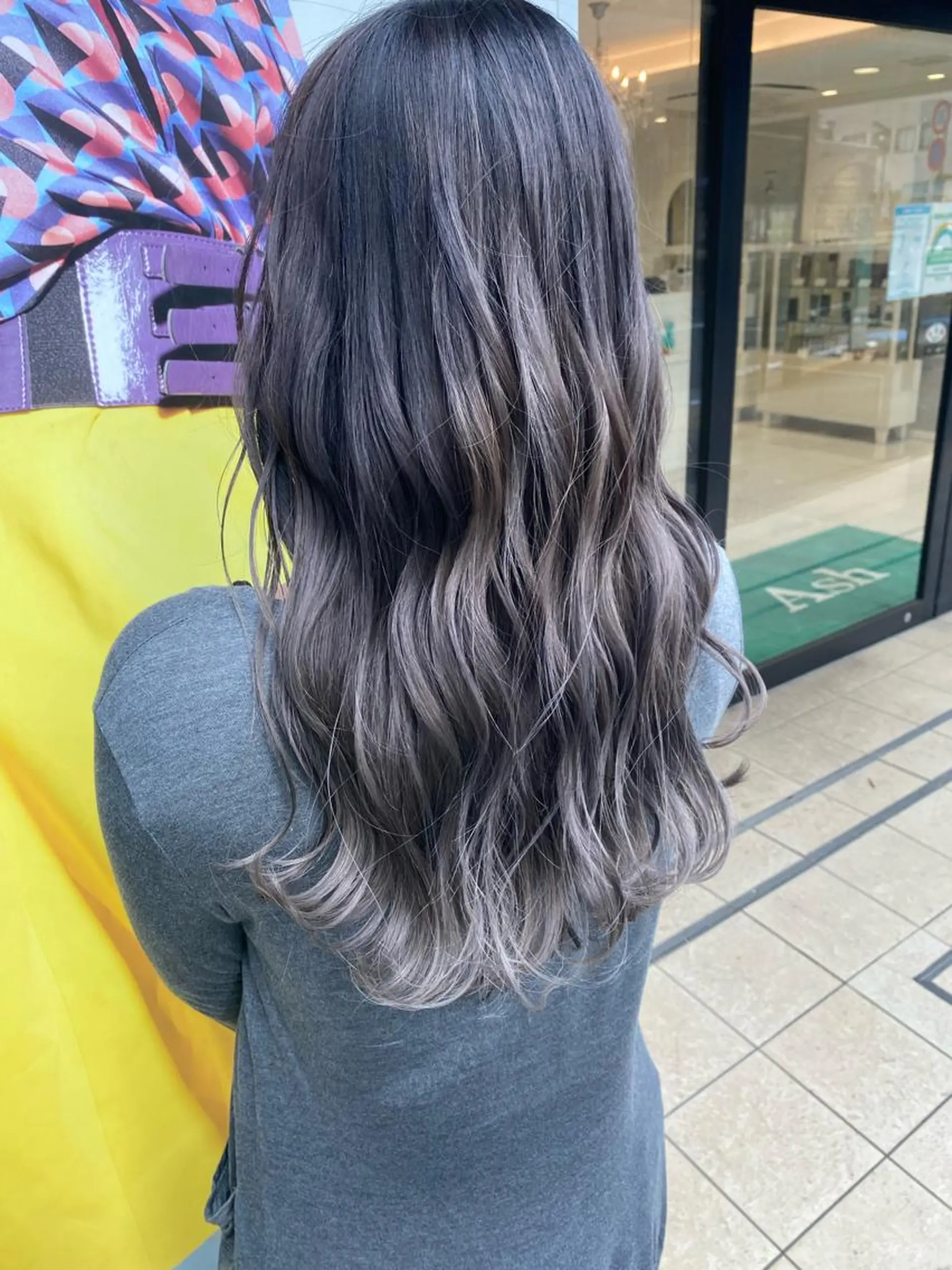 セミロング カラー アクアカラー 髪質改善 トリートメント ヘアカラー トリートメント 🫧艶髪専門🫧 マサヤのヘアスタイル